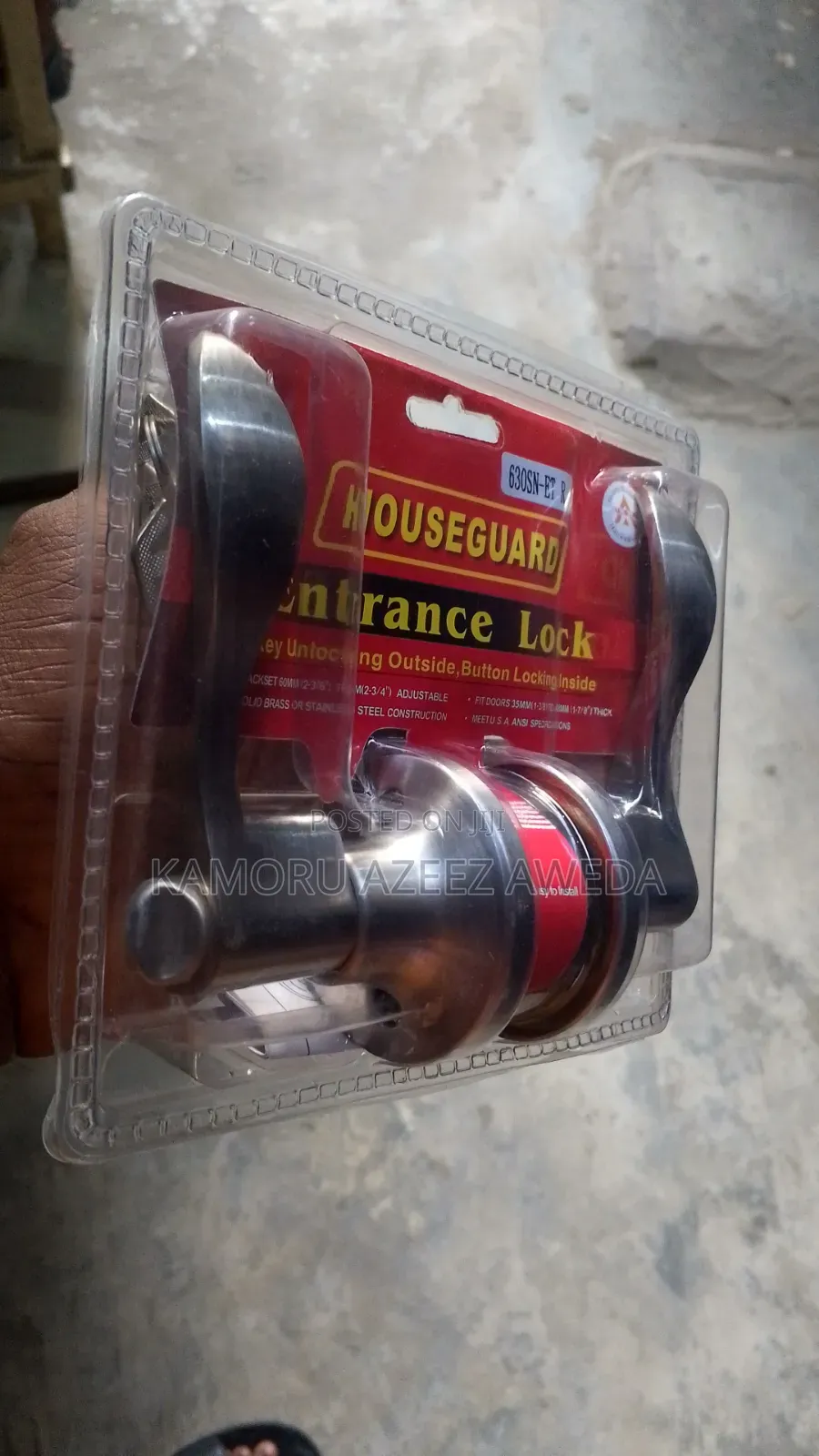 Entrance Lock Complete Set Best Qoulity