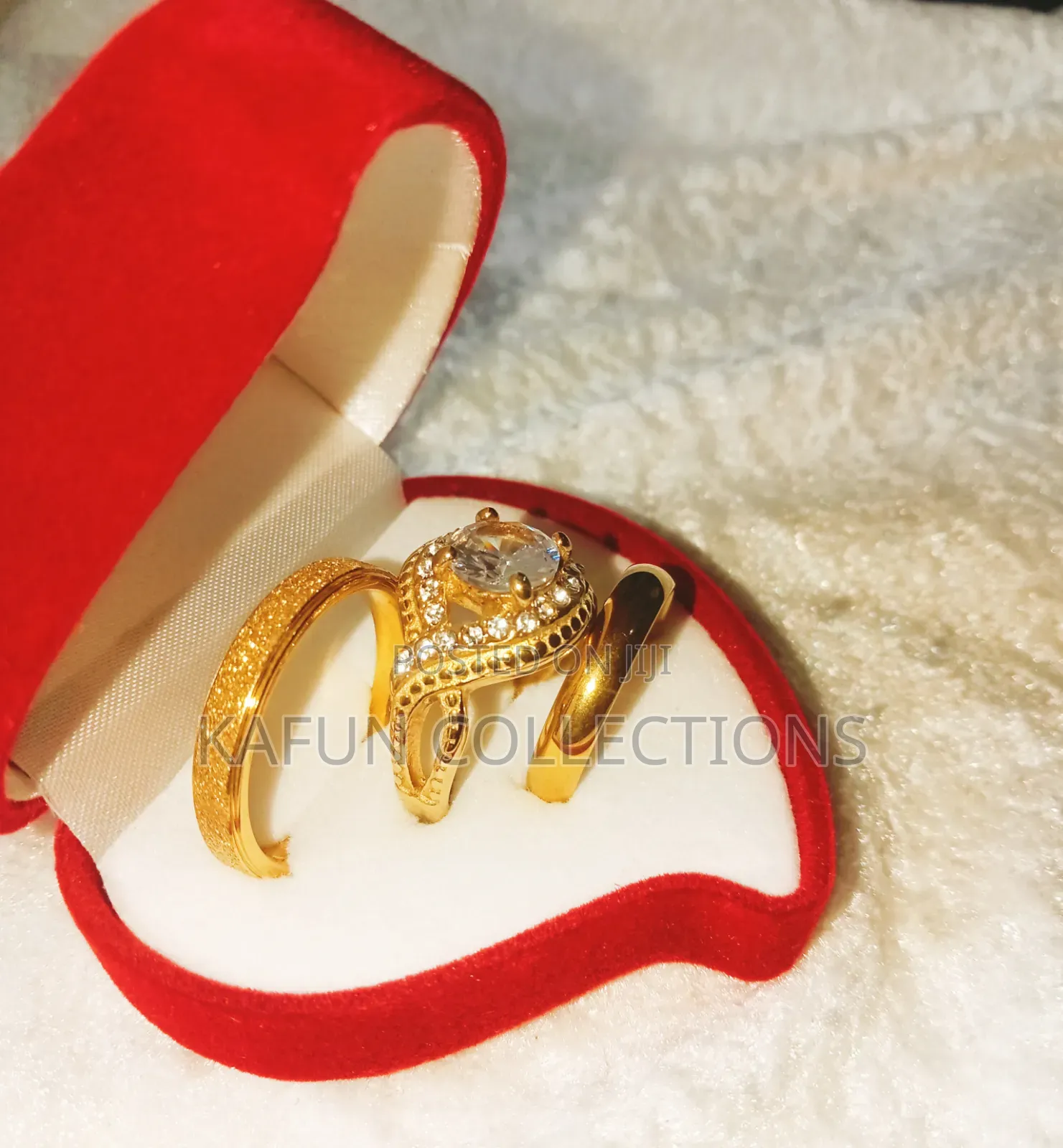 Non-Fading. Long-Lasting. Titanium Couples Ring Set