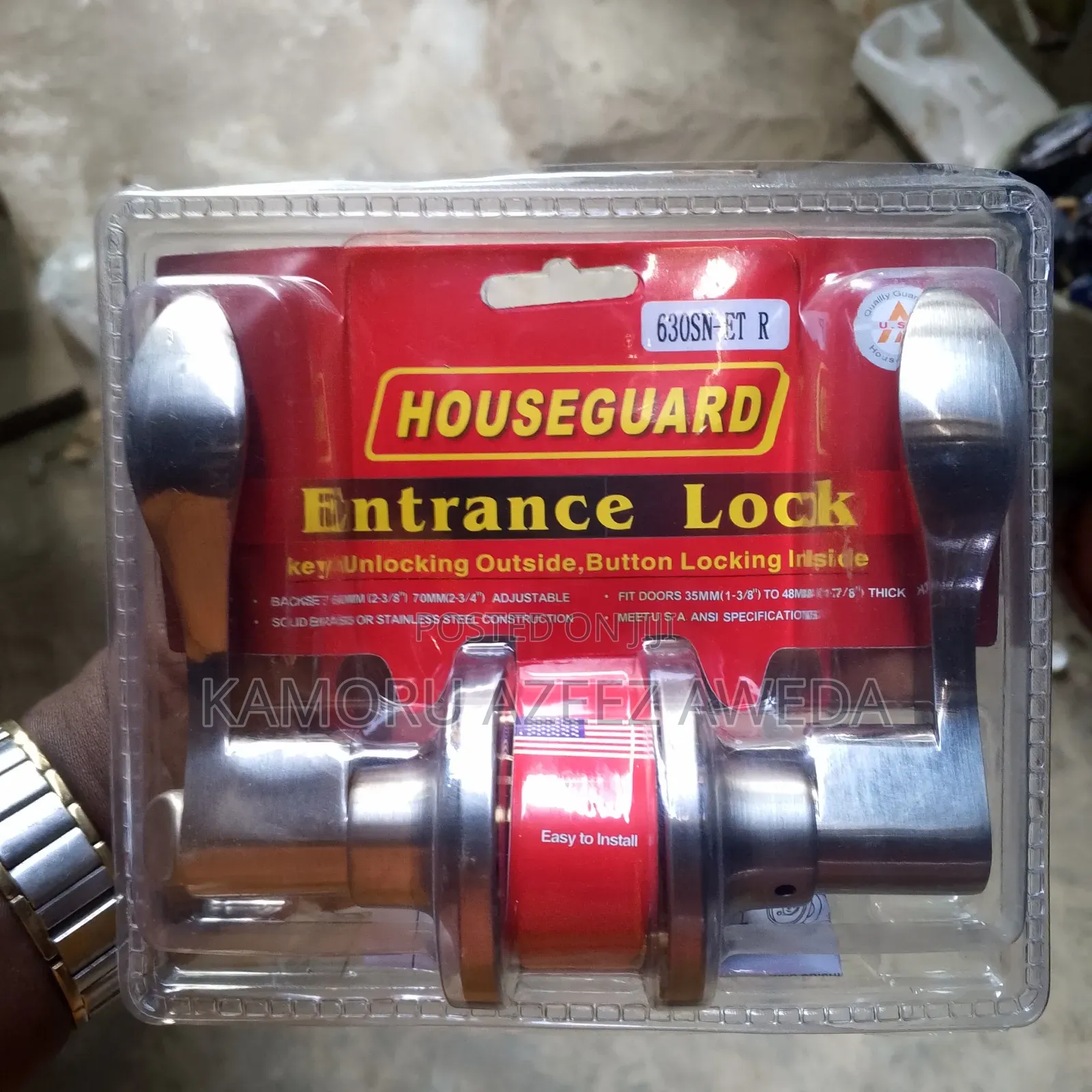 Entrance Lock Complete Set Best Qoulity