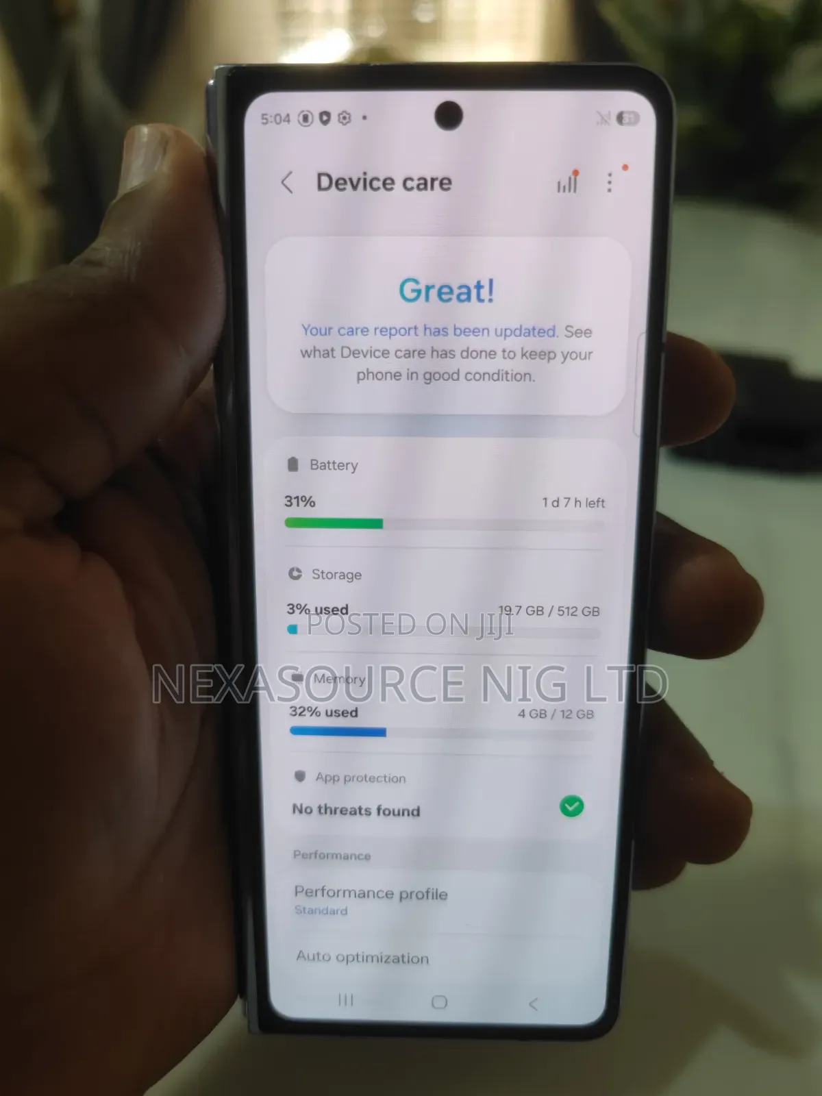 Samsung Galaxy Z Fold 5 512 GB Blue