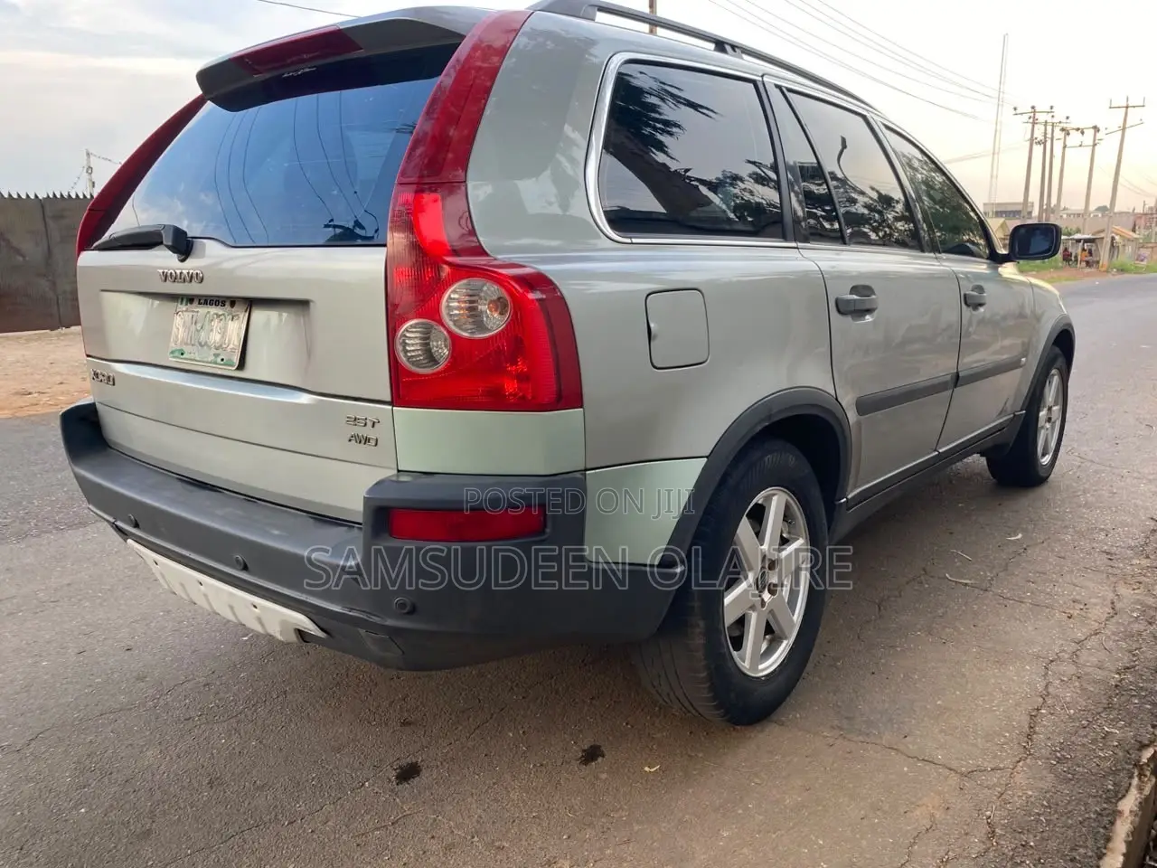 Volvo XC90 2.5 T 2008 Green