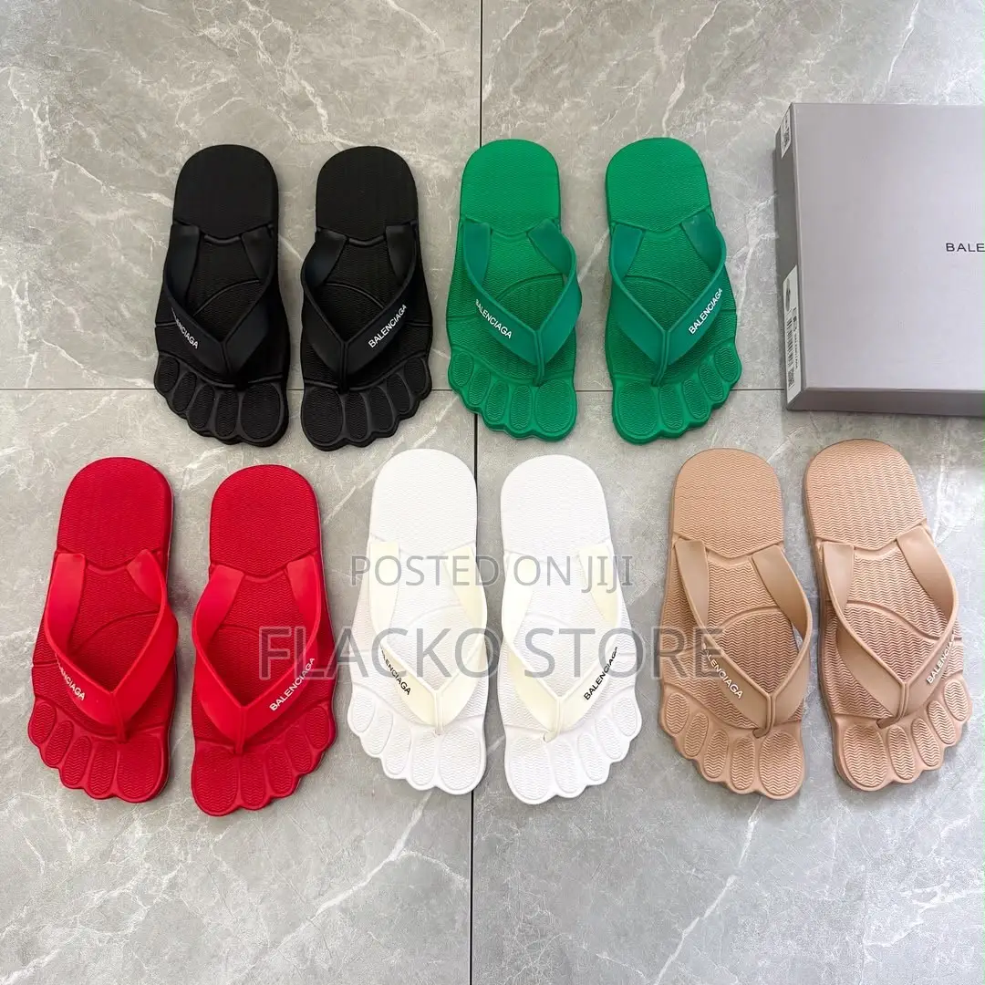 Premium Balenciaga Toe Flip Flops