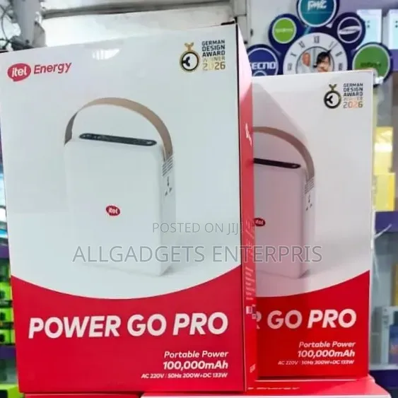 New Itel Power 100 White