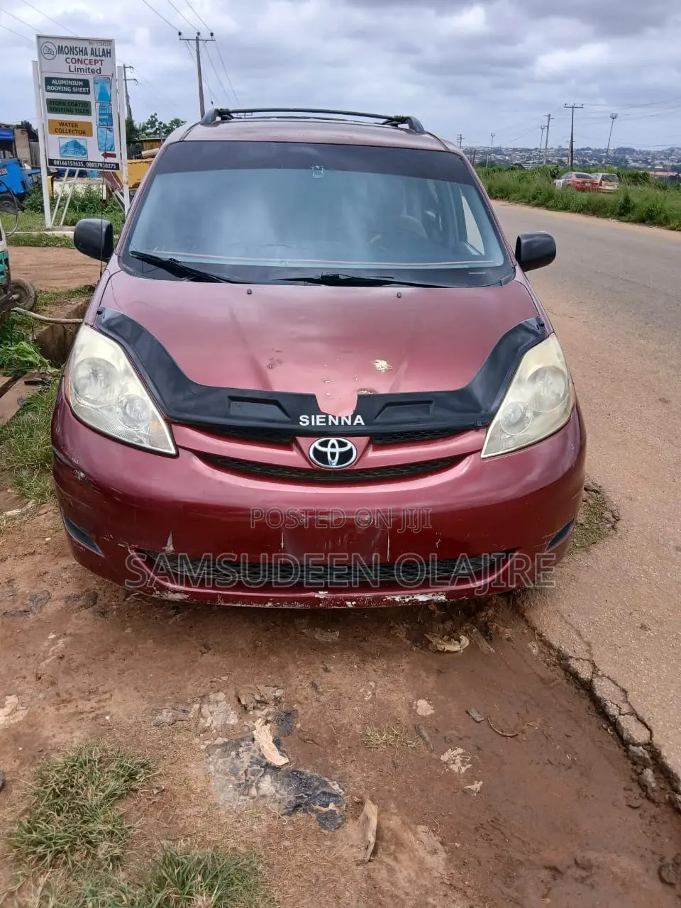 Toyota Sienna 2007 Red