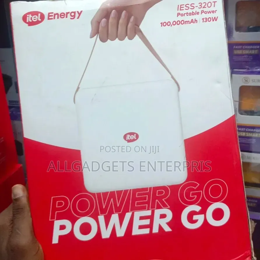 New Itel Power 100 White