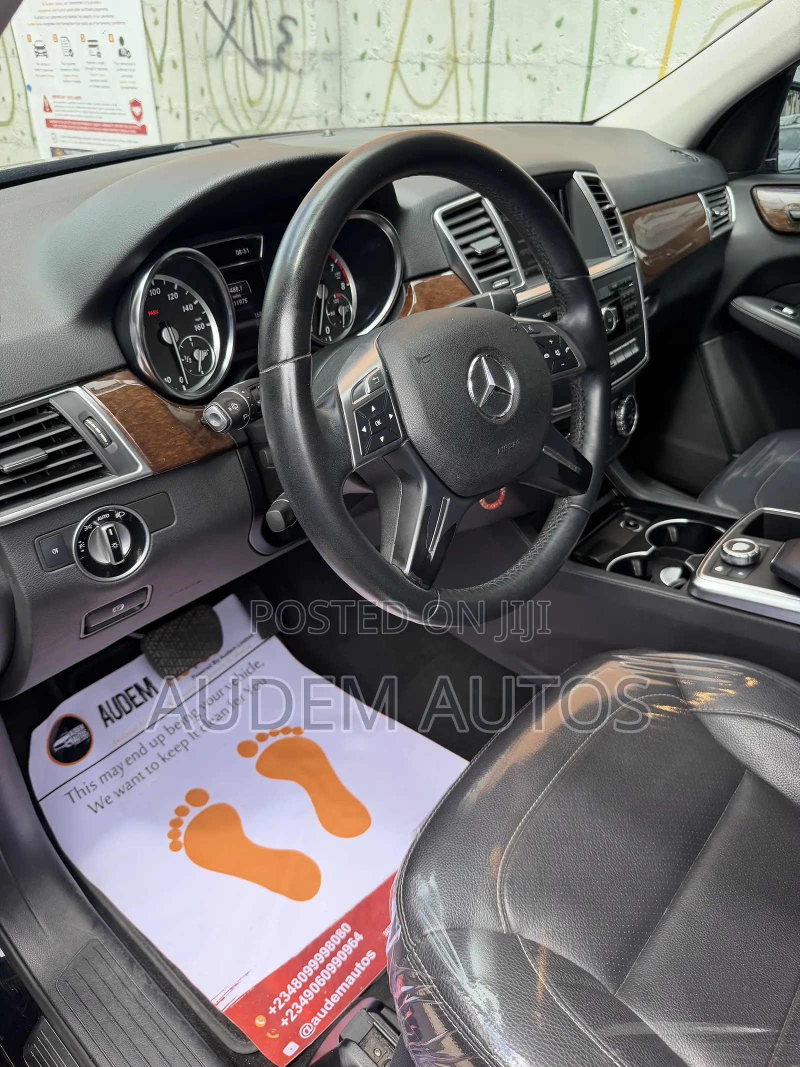 Mercedes-Benz M Class ML 350 4x2 2013 Black