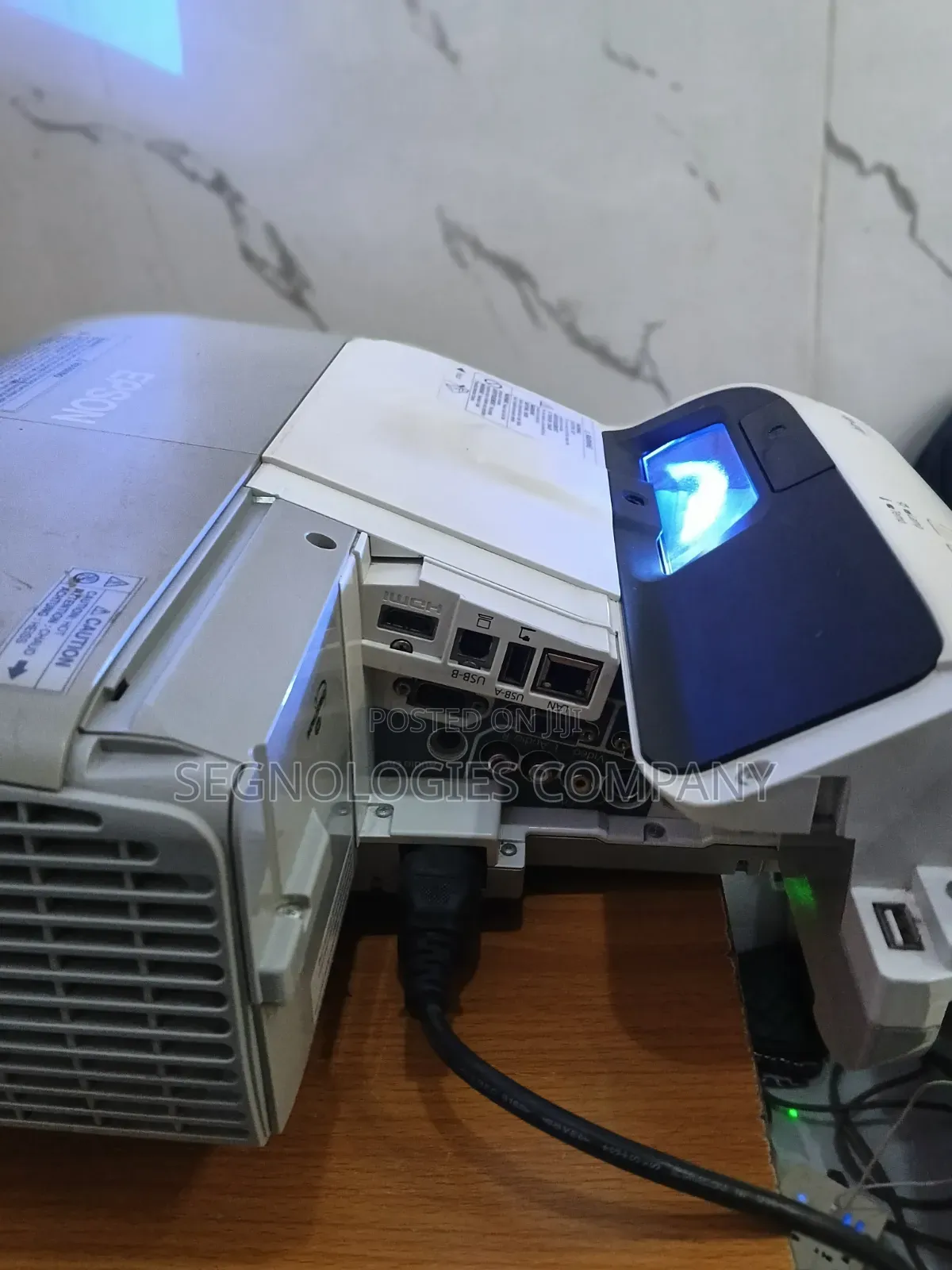 Epson EB-470 2600 Lumens XGA 3LCD Ultra Short Throw Projector