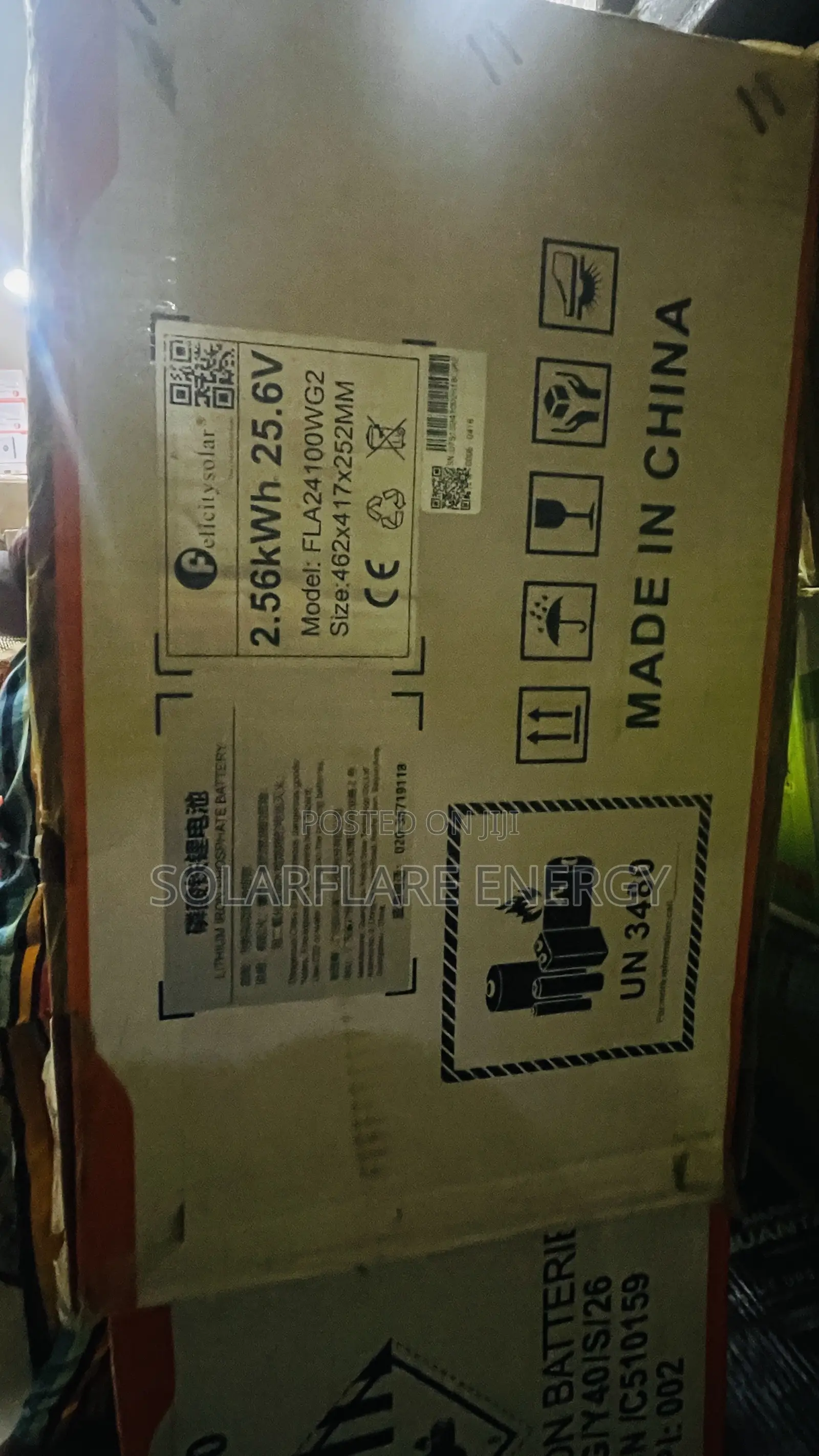 Felicity 12v 2.5kwh Lithium Battery
