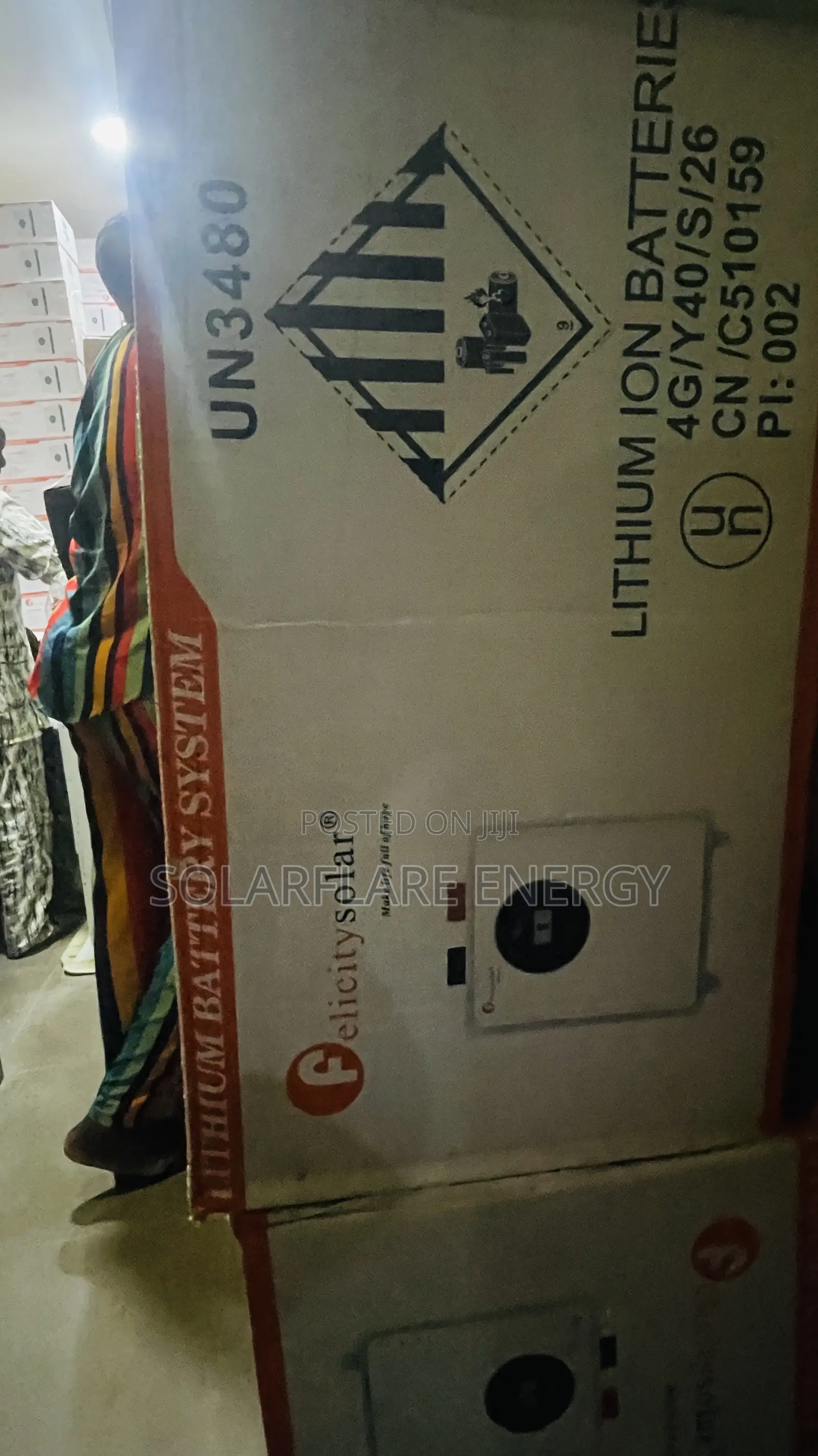 Felicity 12v 2.5kwh Lithium Battery