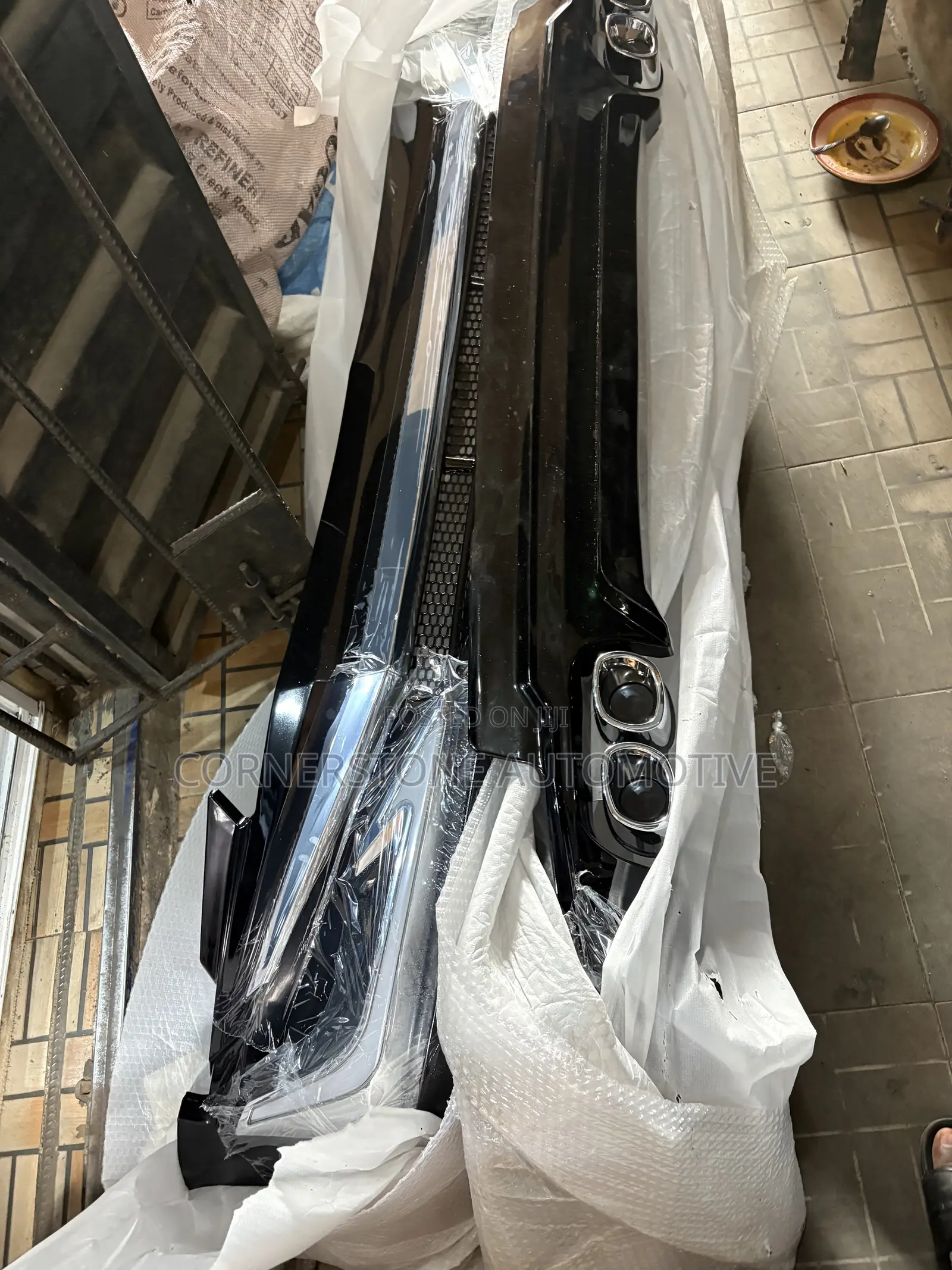 Front and Back Spoiler Prado 2018