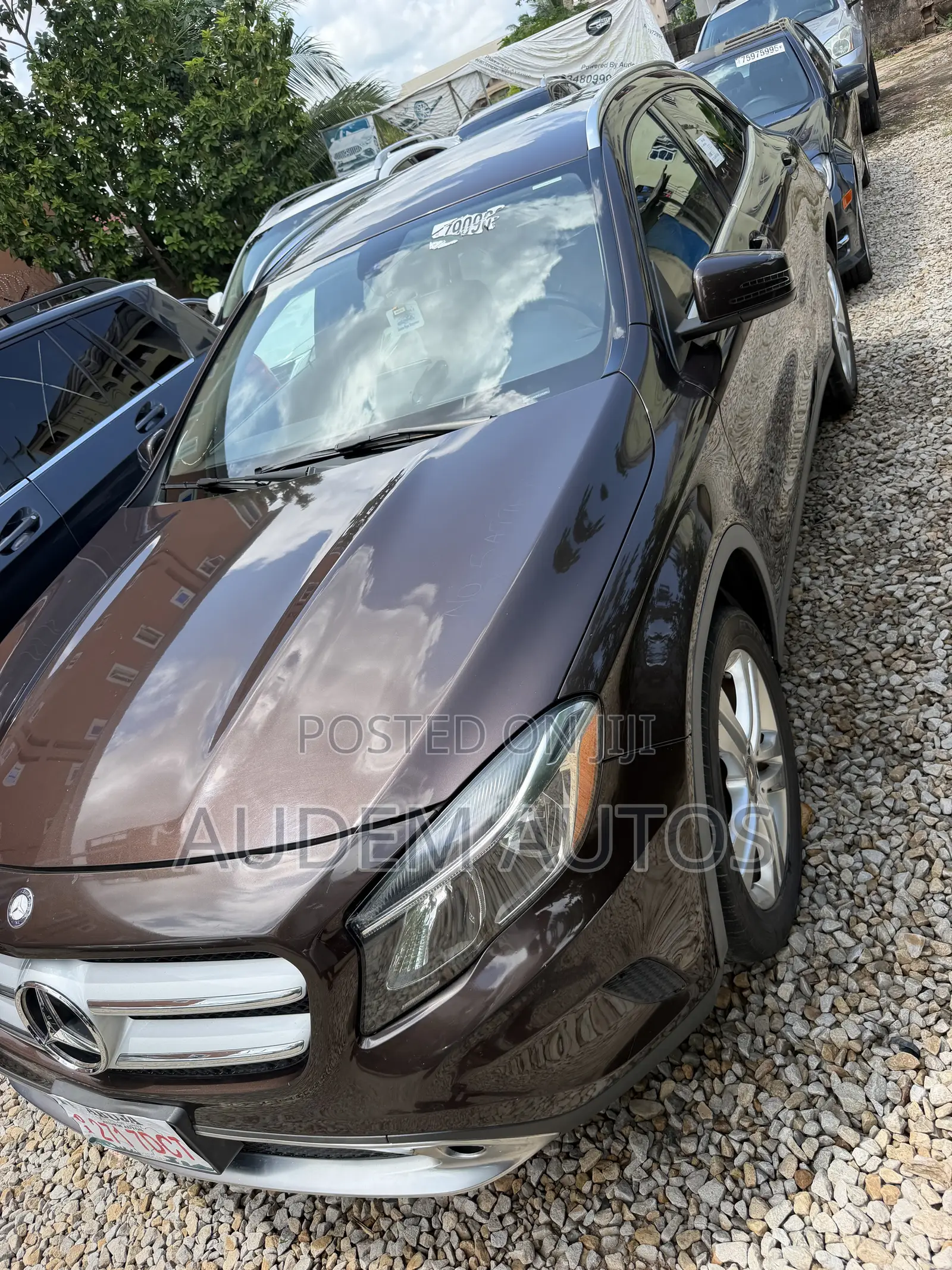 Mercedes-Benz GLA 250 2015 Burgundy