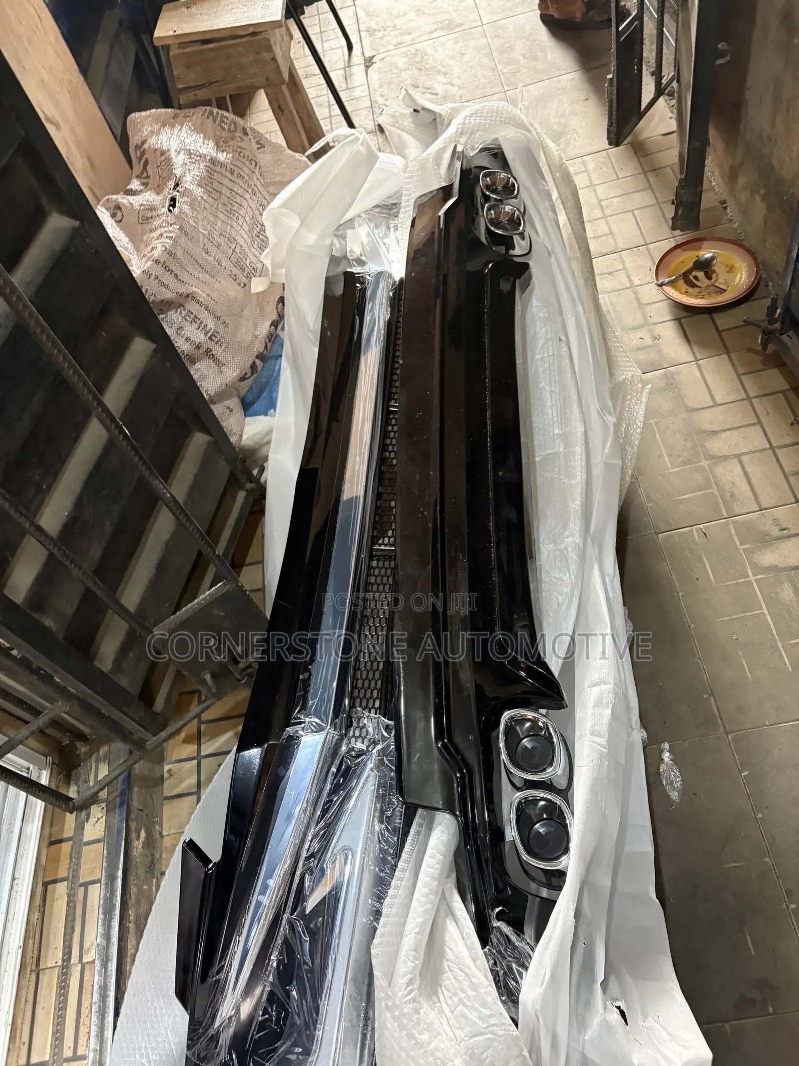 Front and Back Spoiler Prado 2018