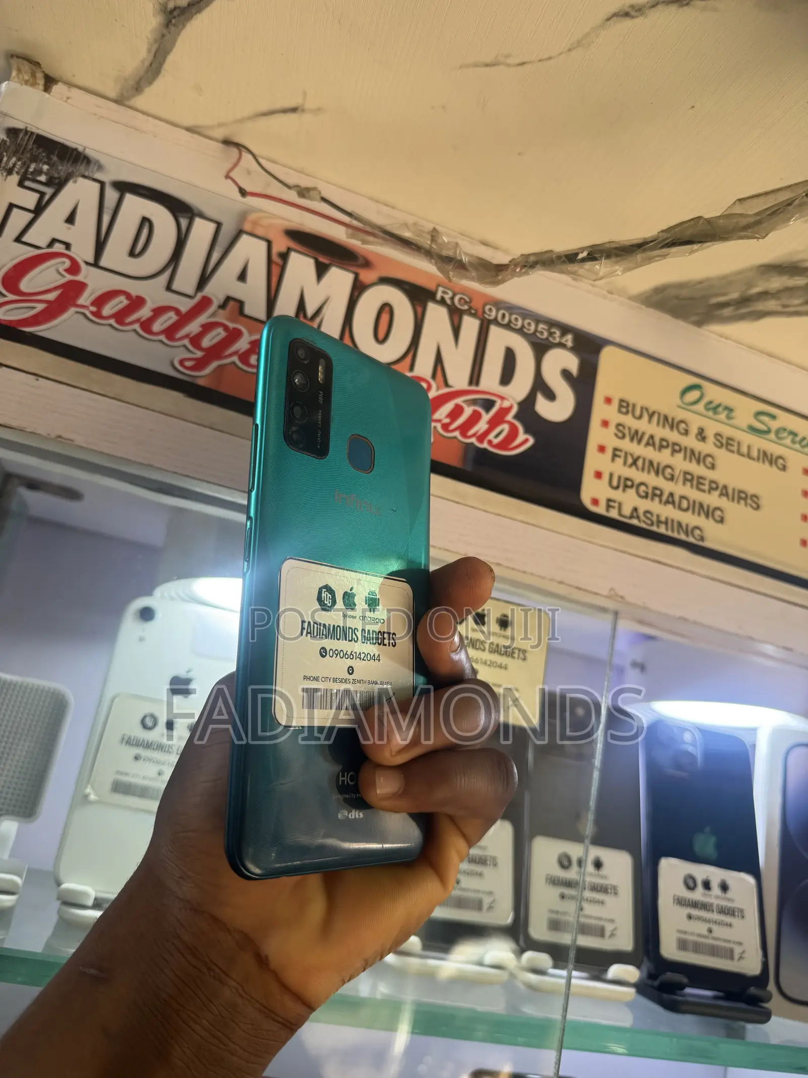 New Infinix Hot 9 32 GB Blue
