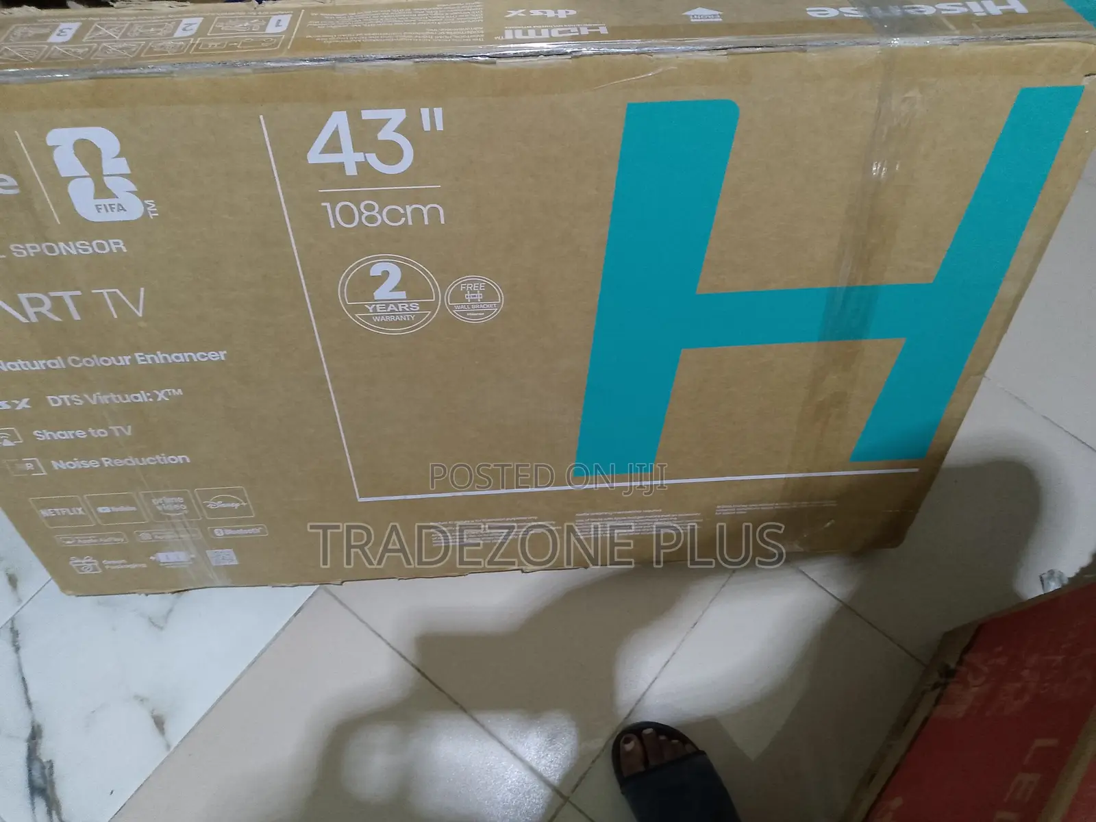 43” Hisense Smart LED TV A4S – Ideal for Home Office