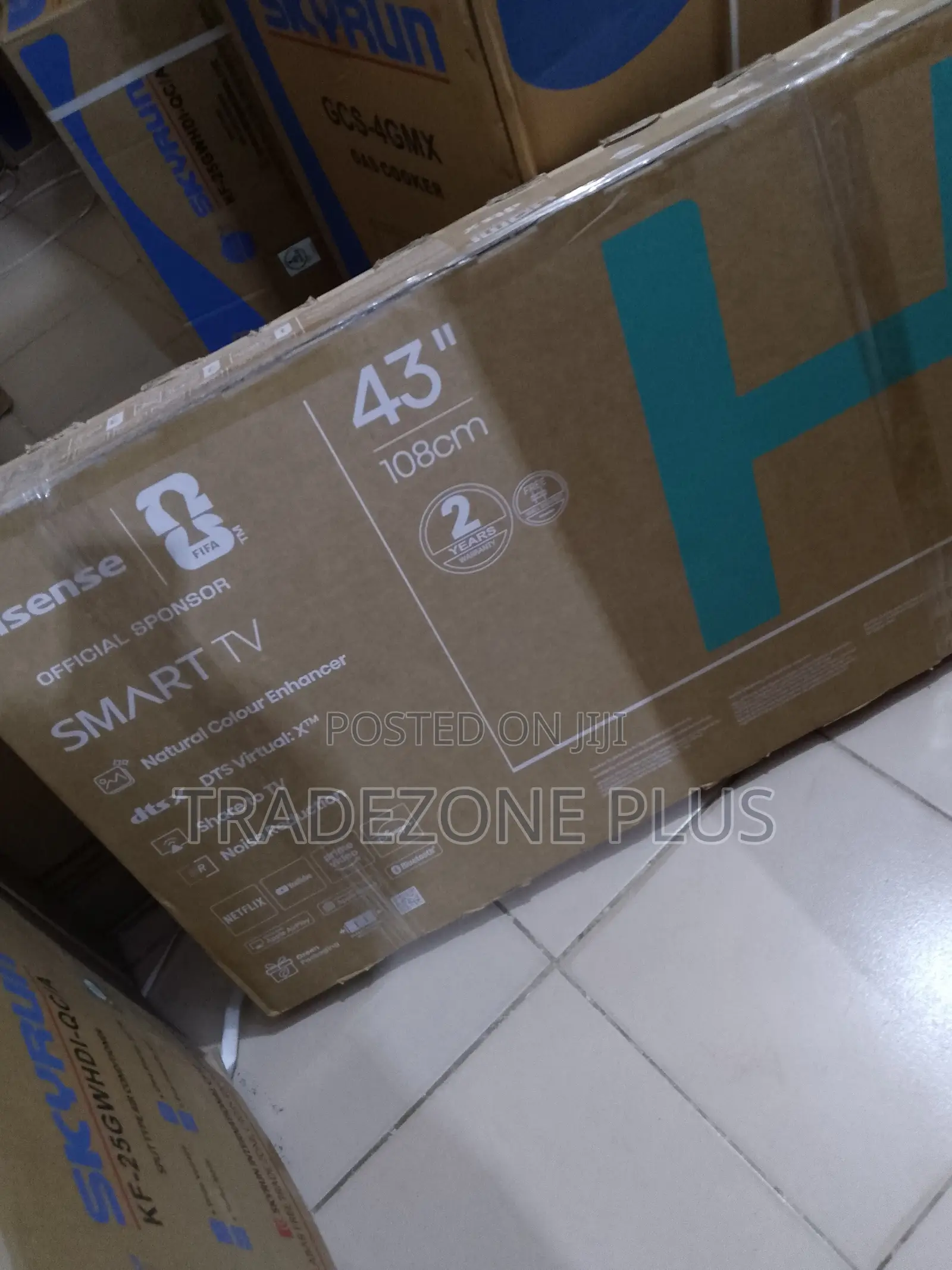 Hisense 43” Smart TV Model 43A4S – Available for Sale