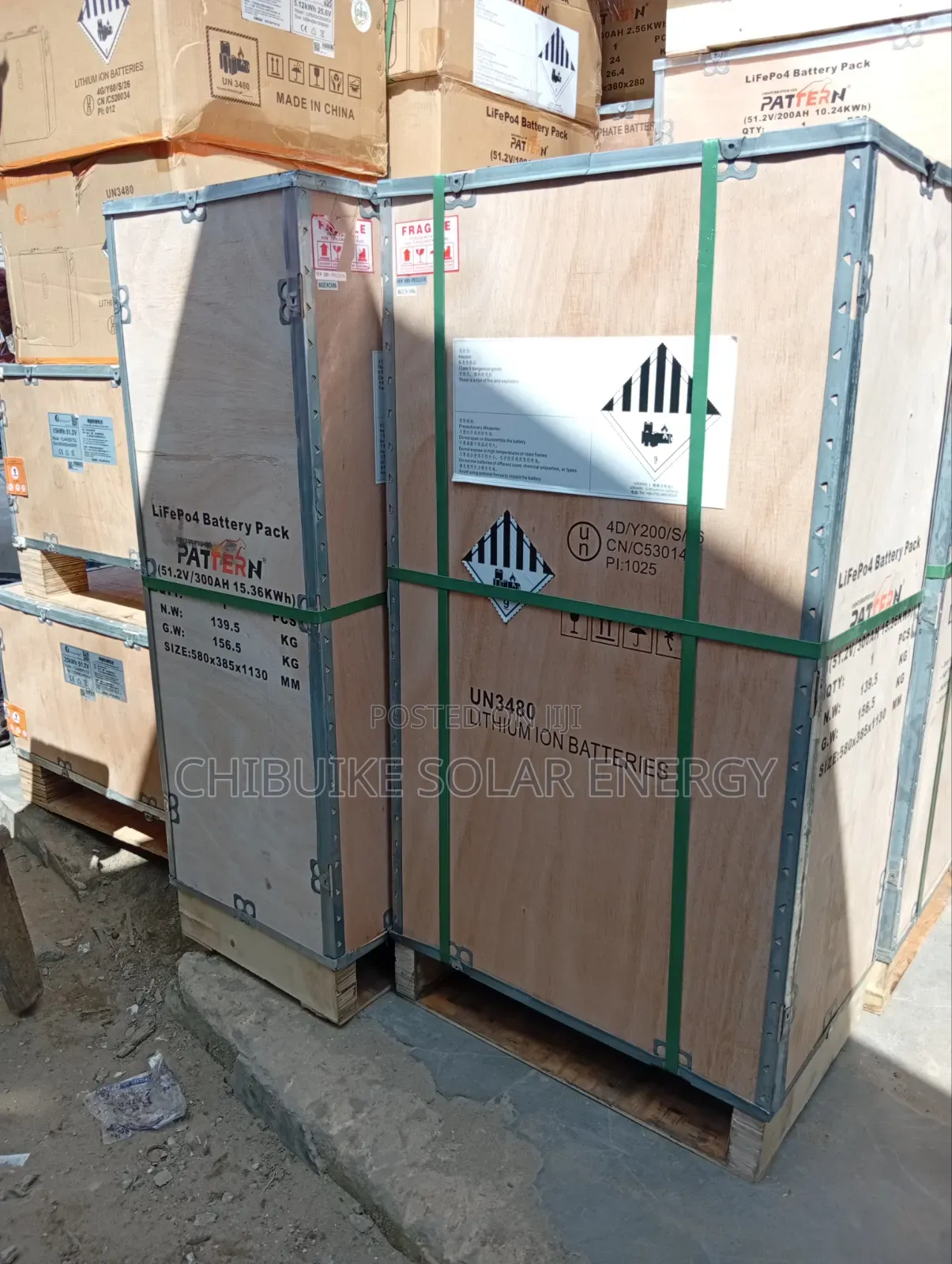 Pattern Solar Battery Lithium Ion 15kwh/48v