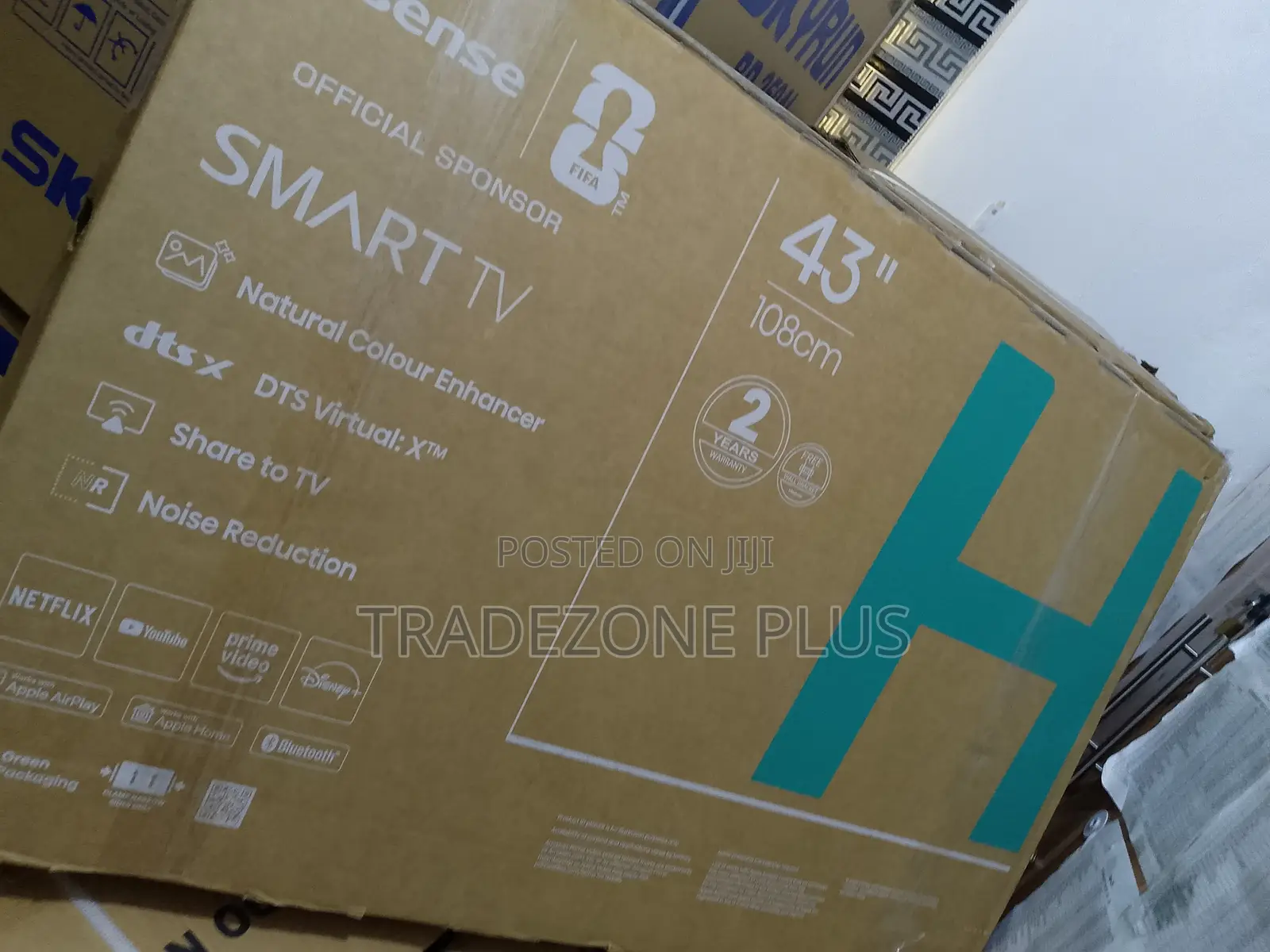 43-Inch Hisense A4S TV – Enjoy Movies, News Sports