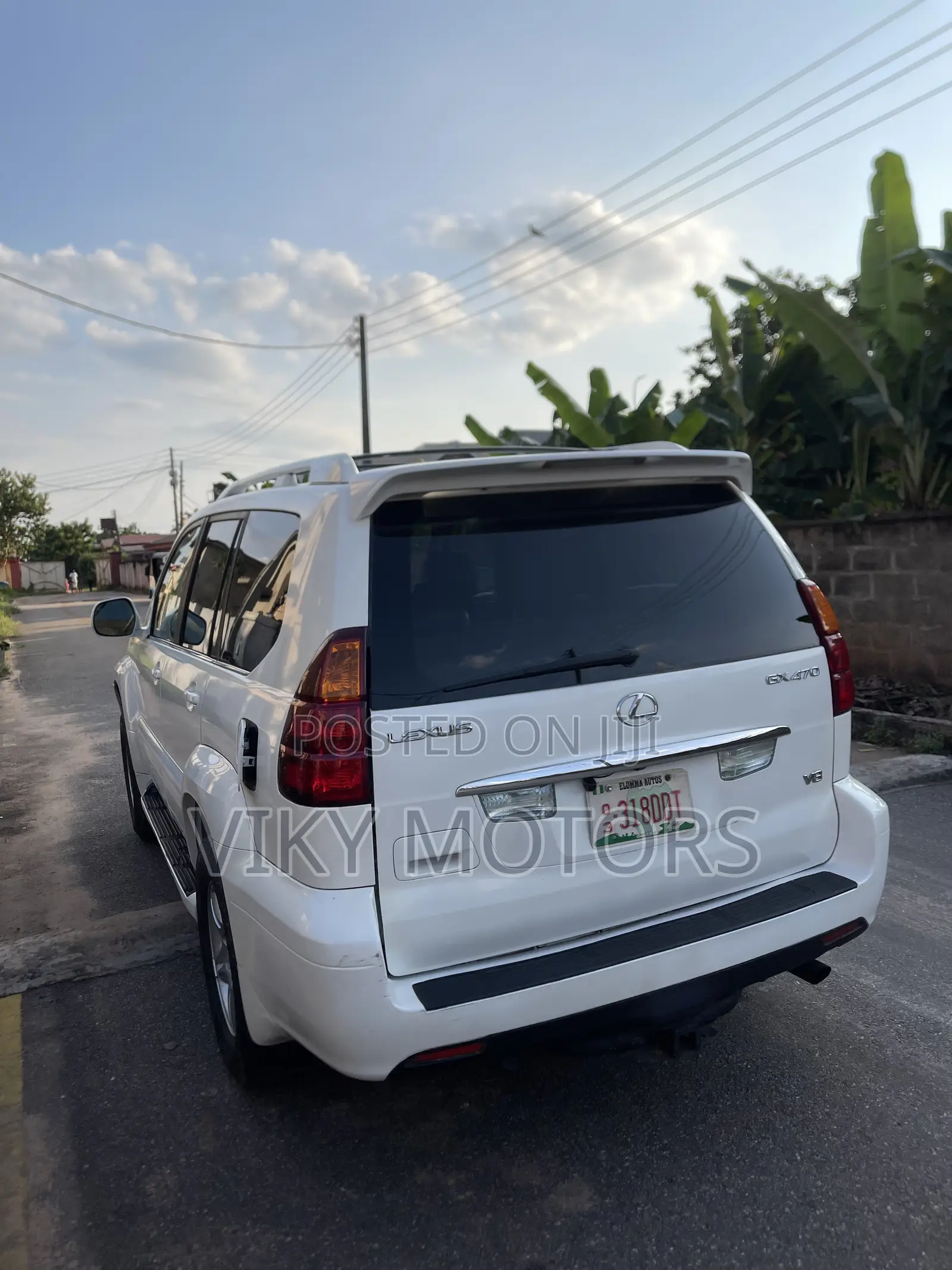 Lexus GX 470 Sport Utility 2005 White