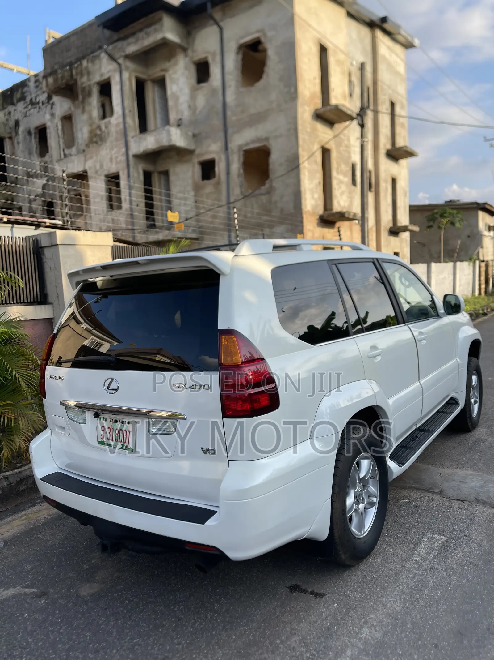 Lexus GX 470 Sport Utility 2005 White