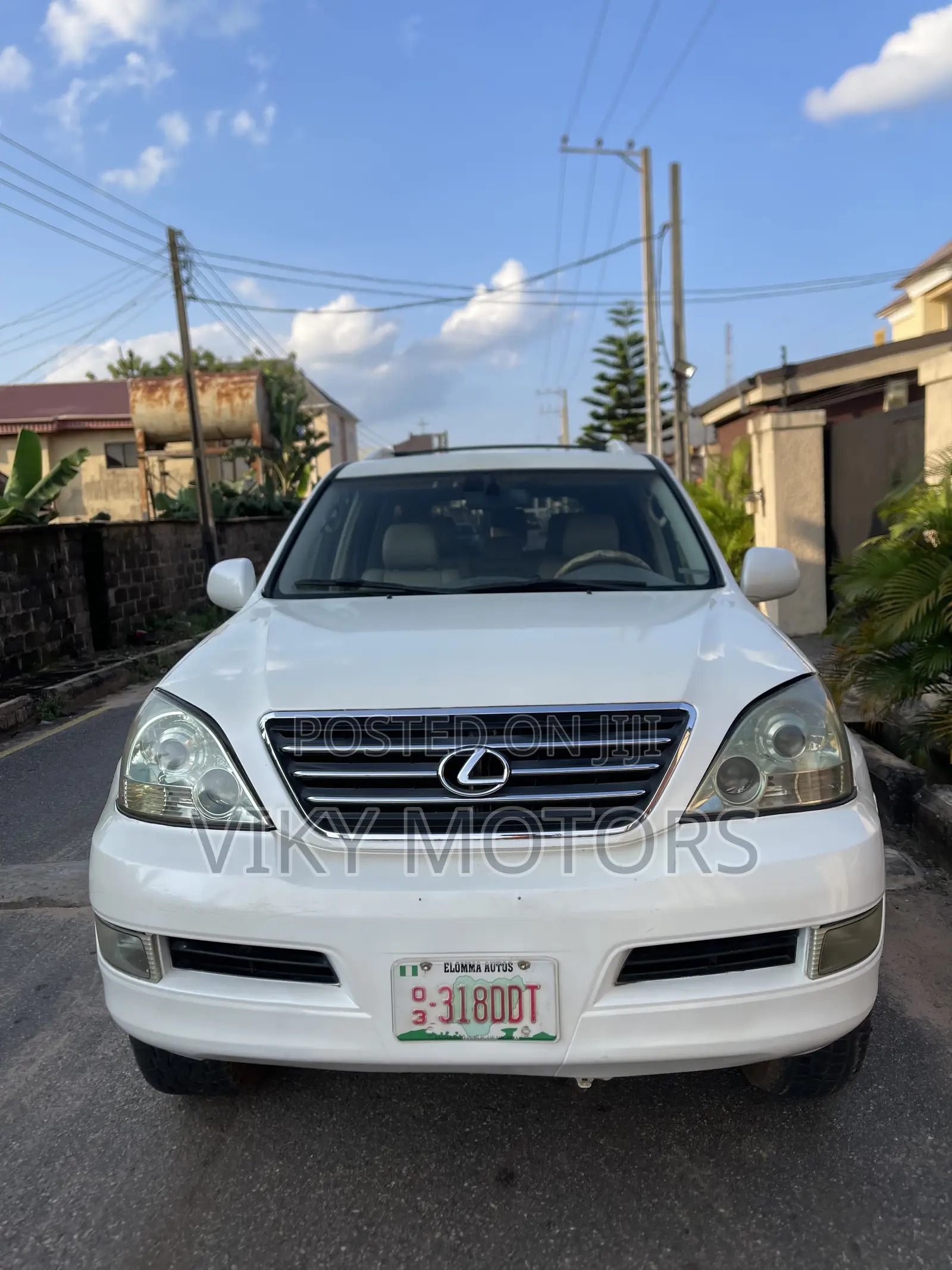 Lexus GX 470 Sport Utility 2005 White