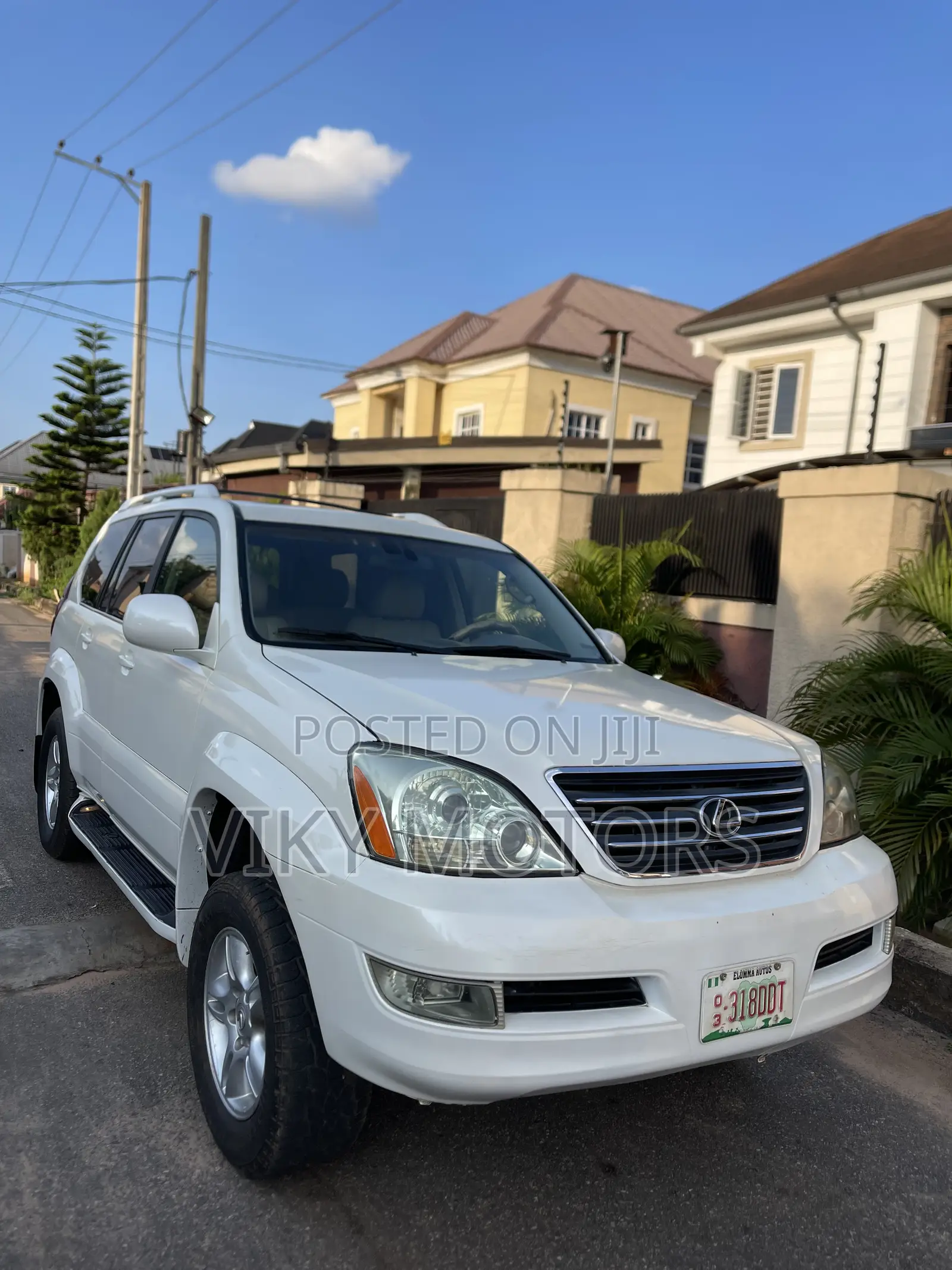 Lexus GX 470 Sport Utility 2005 White