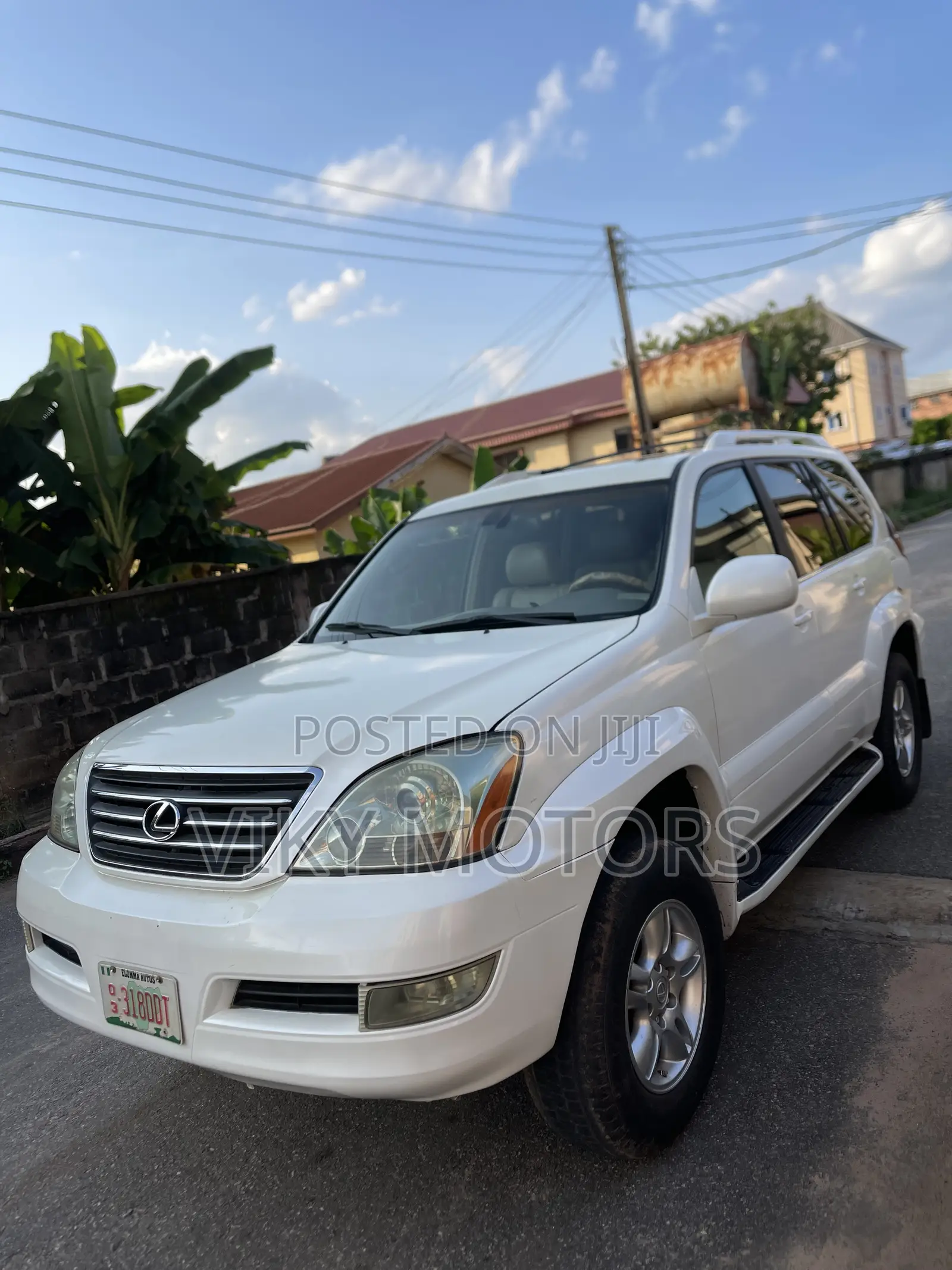 Lexus GX 470 Sport Utility 2005 White