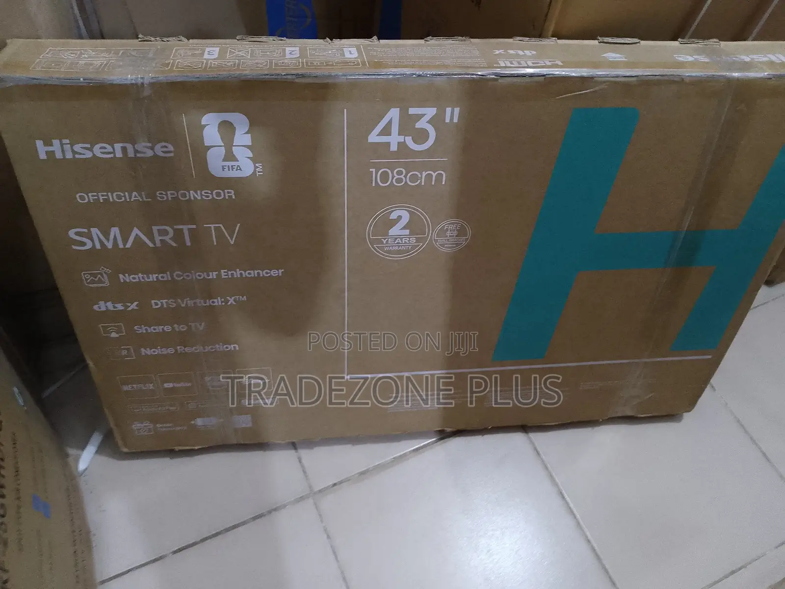 Hisense 43” A4S Television – Smart Viewing Made Simple