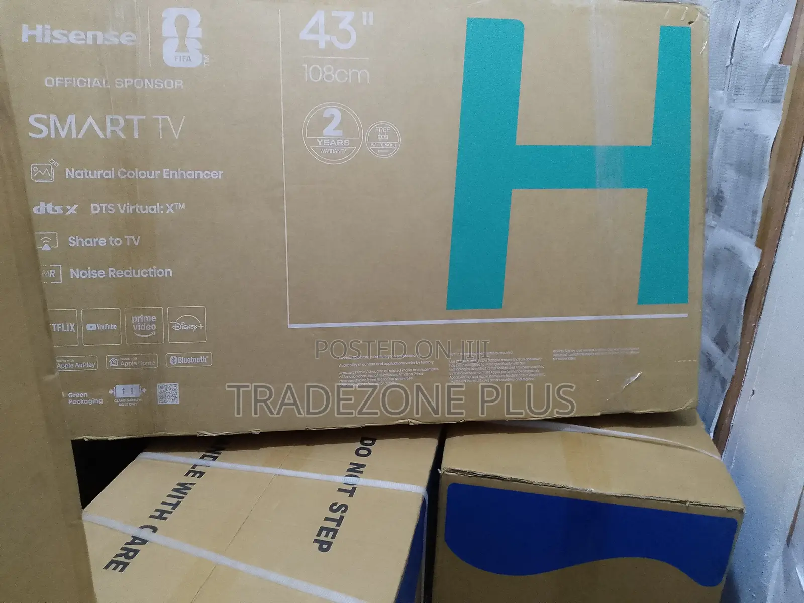 Hisense Smart TV – 43-Inch Screen for Immersive Viewing