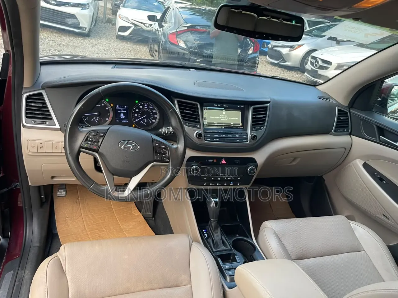 Hyundai Tucson Limited AWD 2017 Burgundy