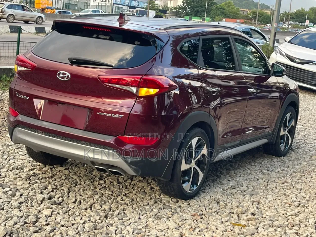 Hyundai Tucson Limited AWD 2017 Burgundy