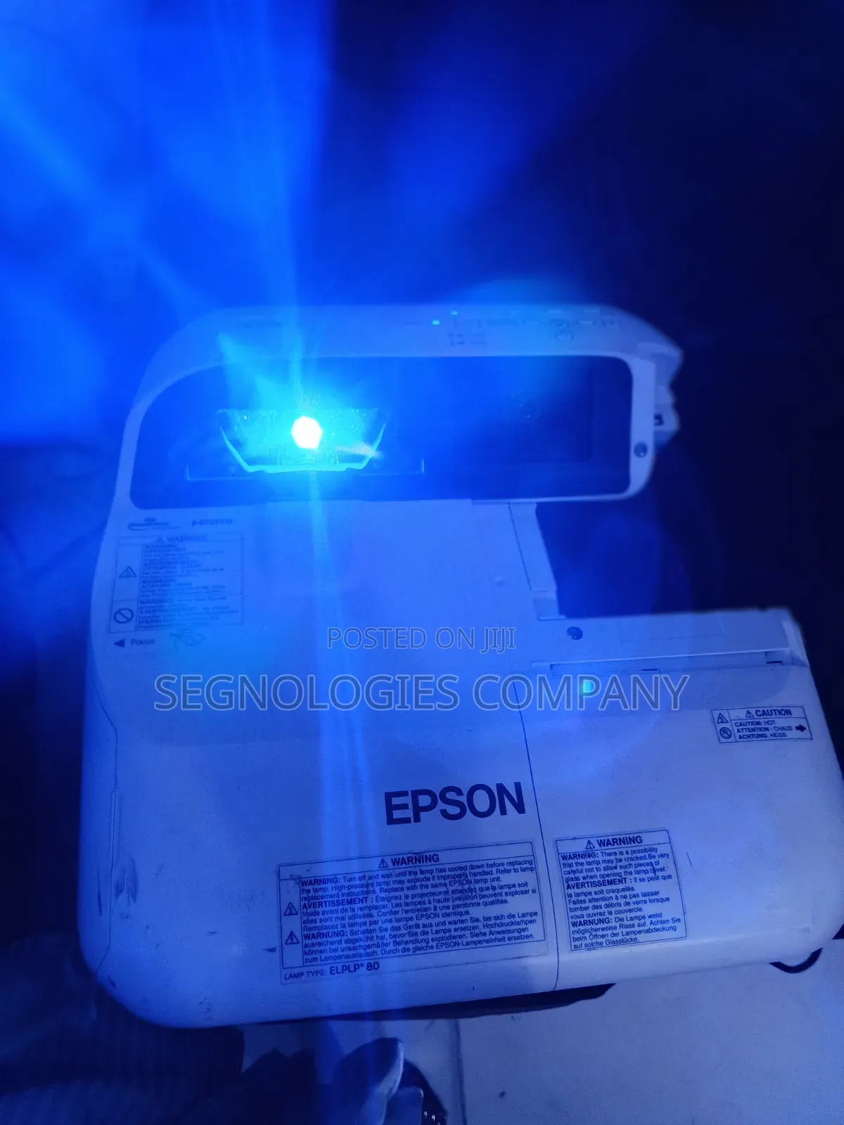 Epson EB-595Wi 3,300 Lumens Ultra Short Throw 3LCD Projector