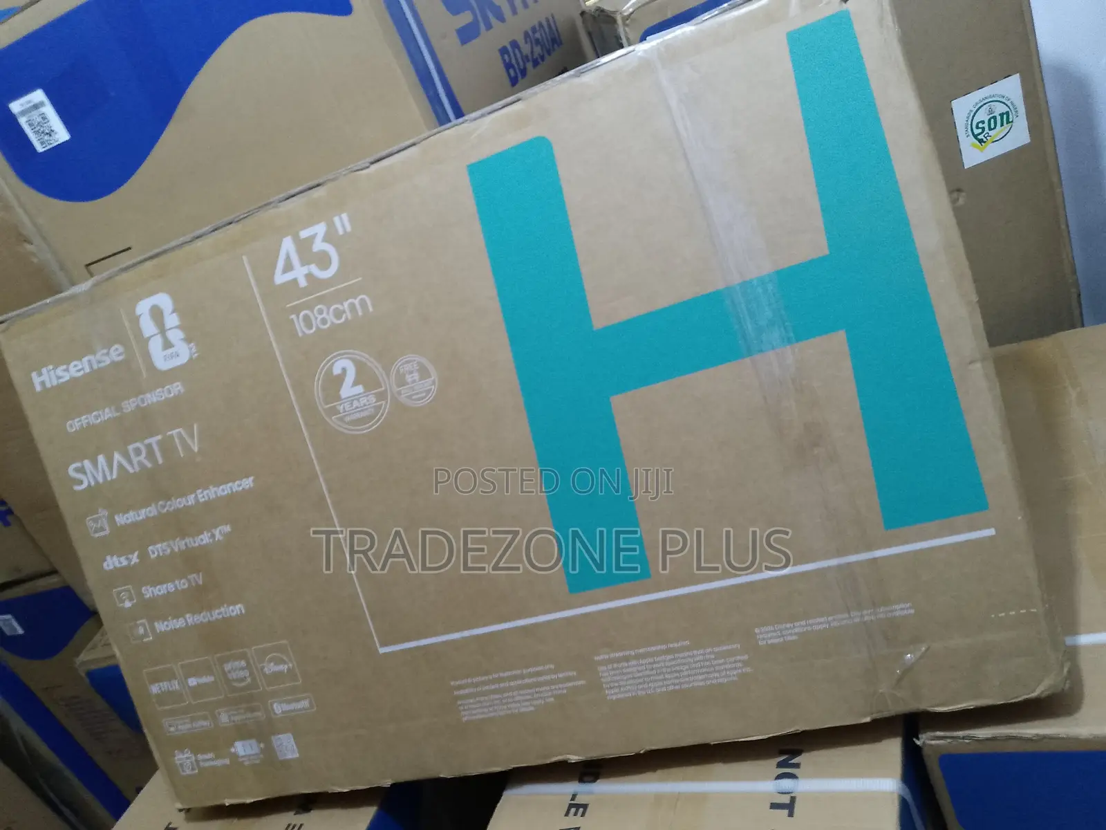 Hisense 43A4S TV – Smart 43-Inch Screen for Your Living Space