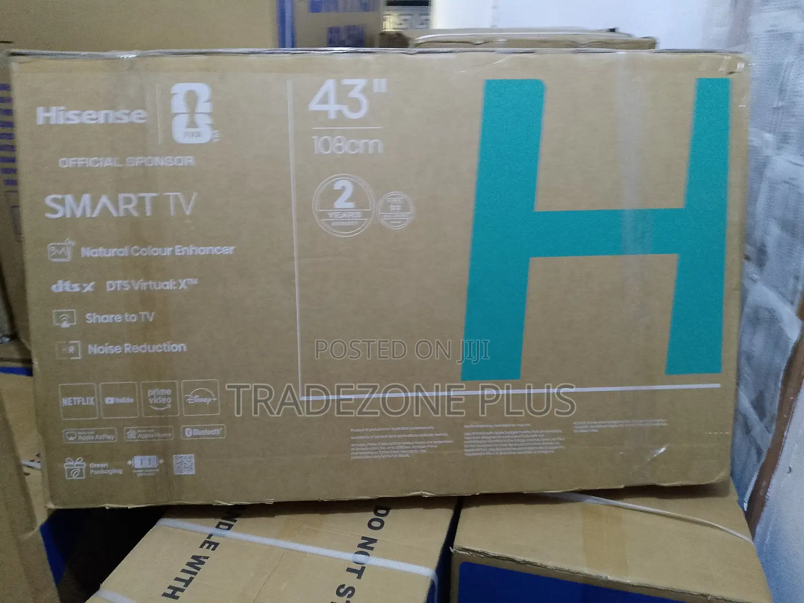 Hisense 43A4S TV – Smart 43-Inch Screen for Your Living Space