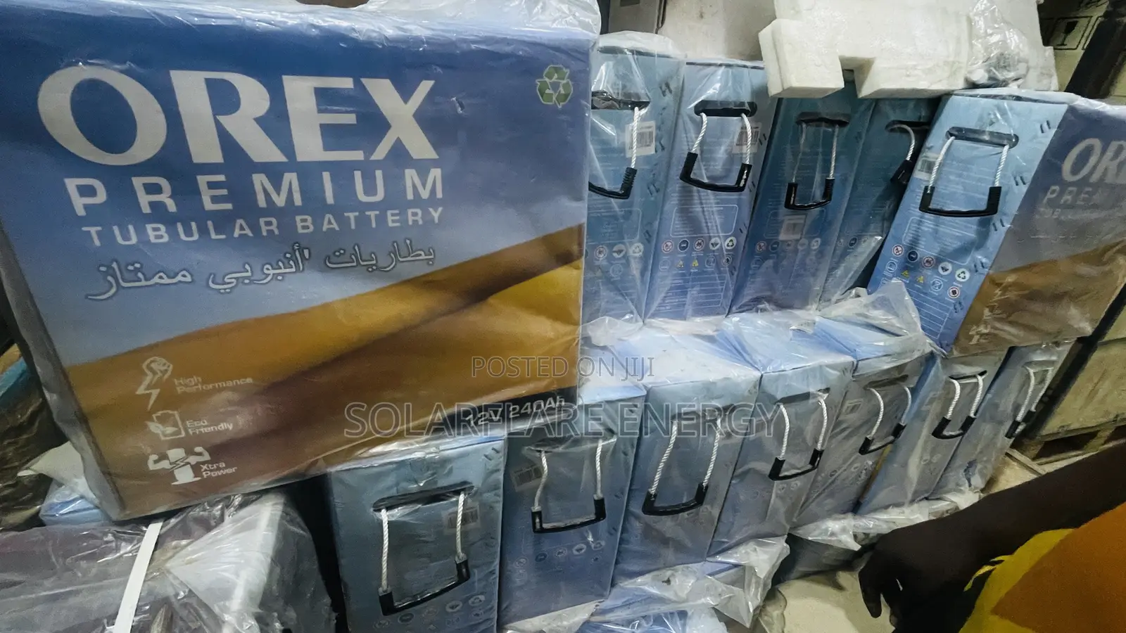 Orex 240ah Tubular Battery