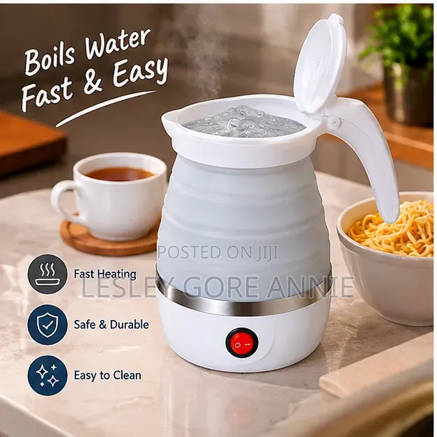 Foldable Electric Kettle – Portable Travel Kettle