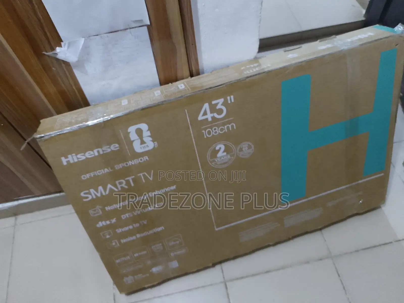 Hisense 43” Television – Smart Screen, Elegant Appearance