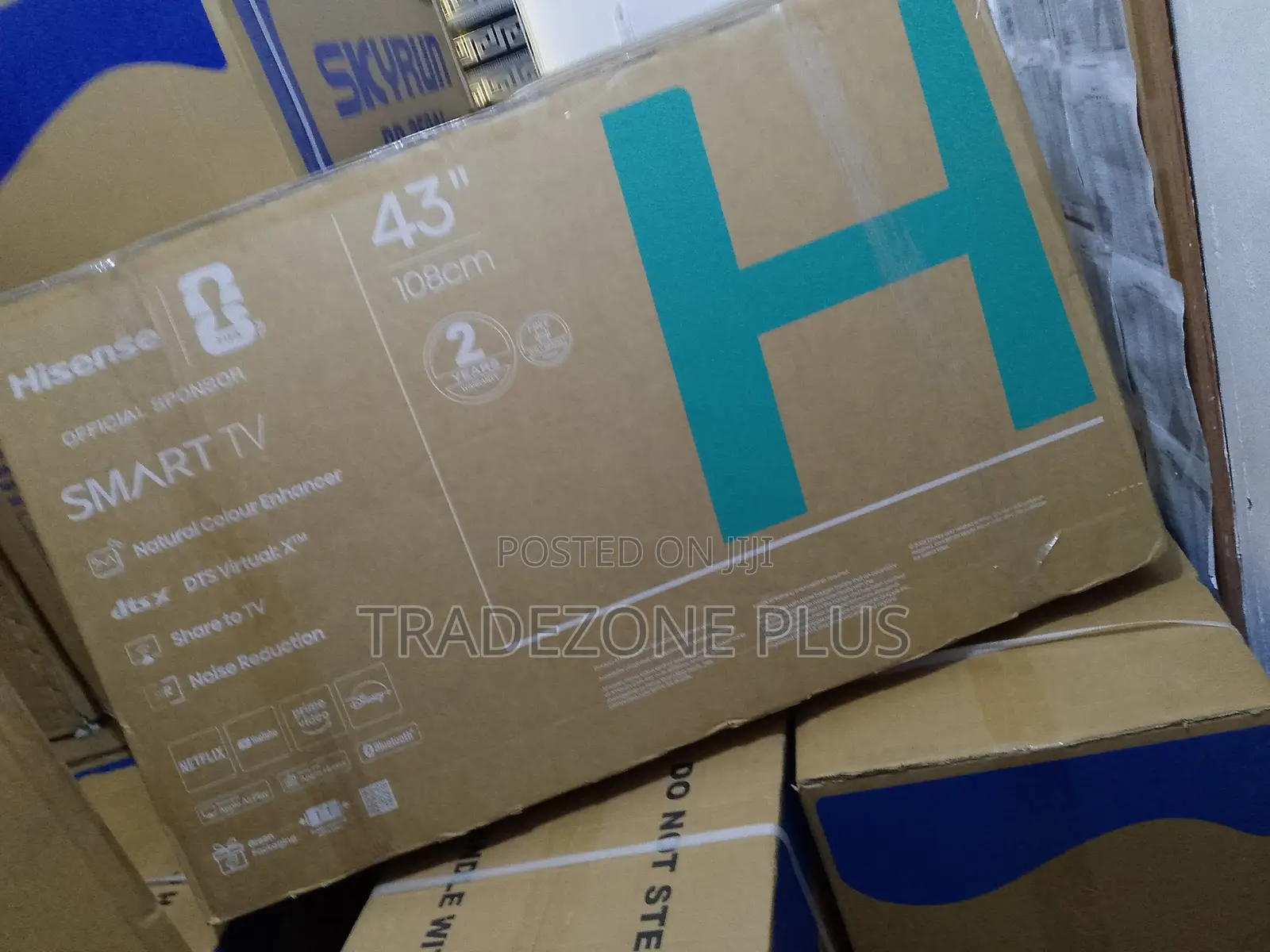 Hisense 43” Television – Smart Screen, Elegant Appearance