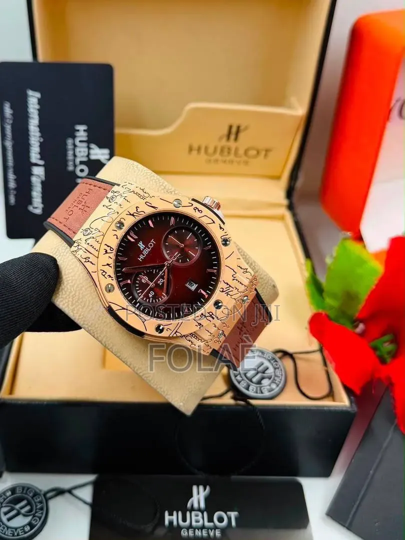 Hublot Leather Signature Watc