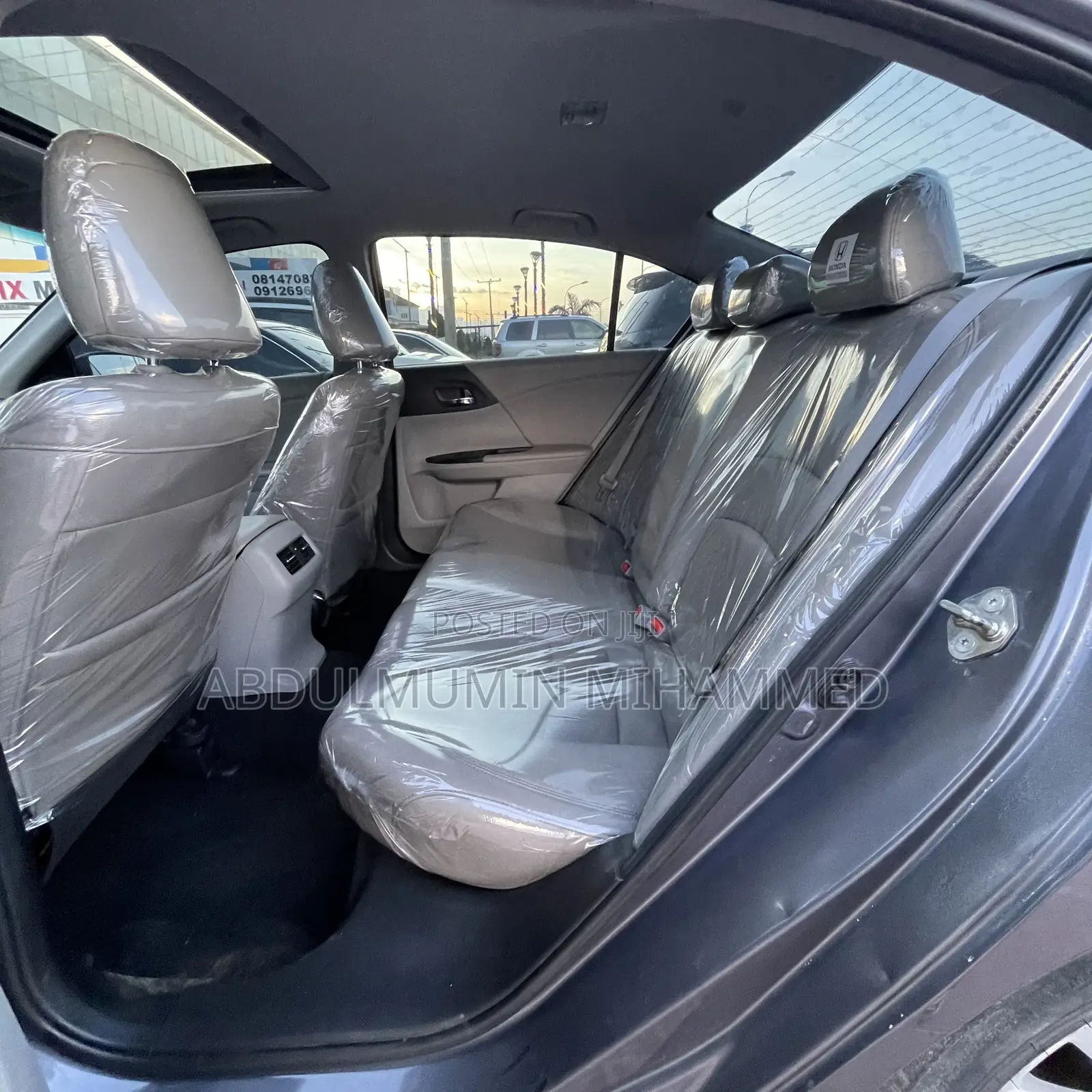 Honda Accord EX-L 4dr Sedan (2.4L 4cyl CVT) 2015 Gray