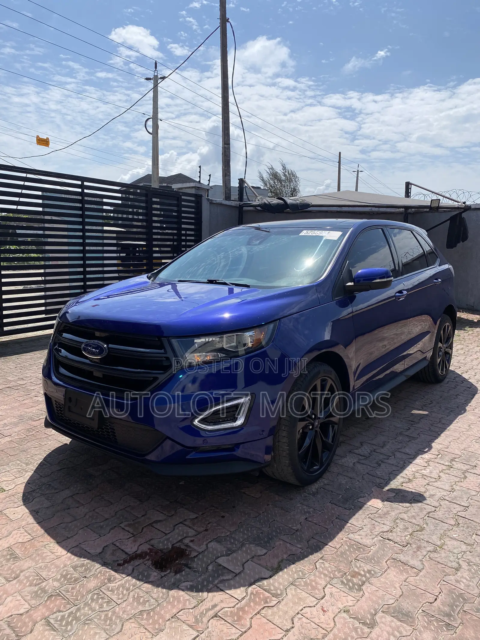 Ford Edge Sport 4dr SUV AWD (2.7L 6cyl Turbo 6A) 2015 Blue