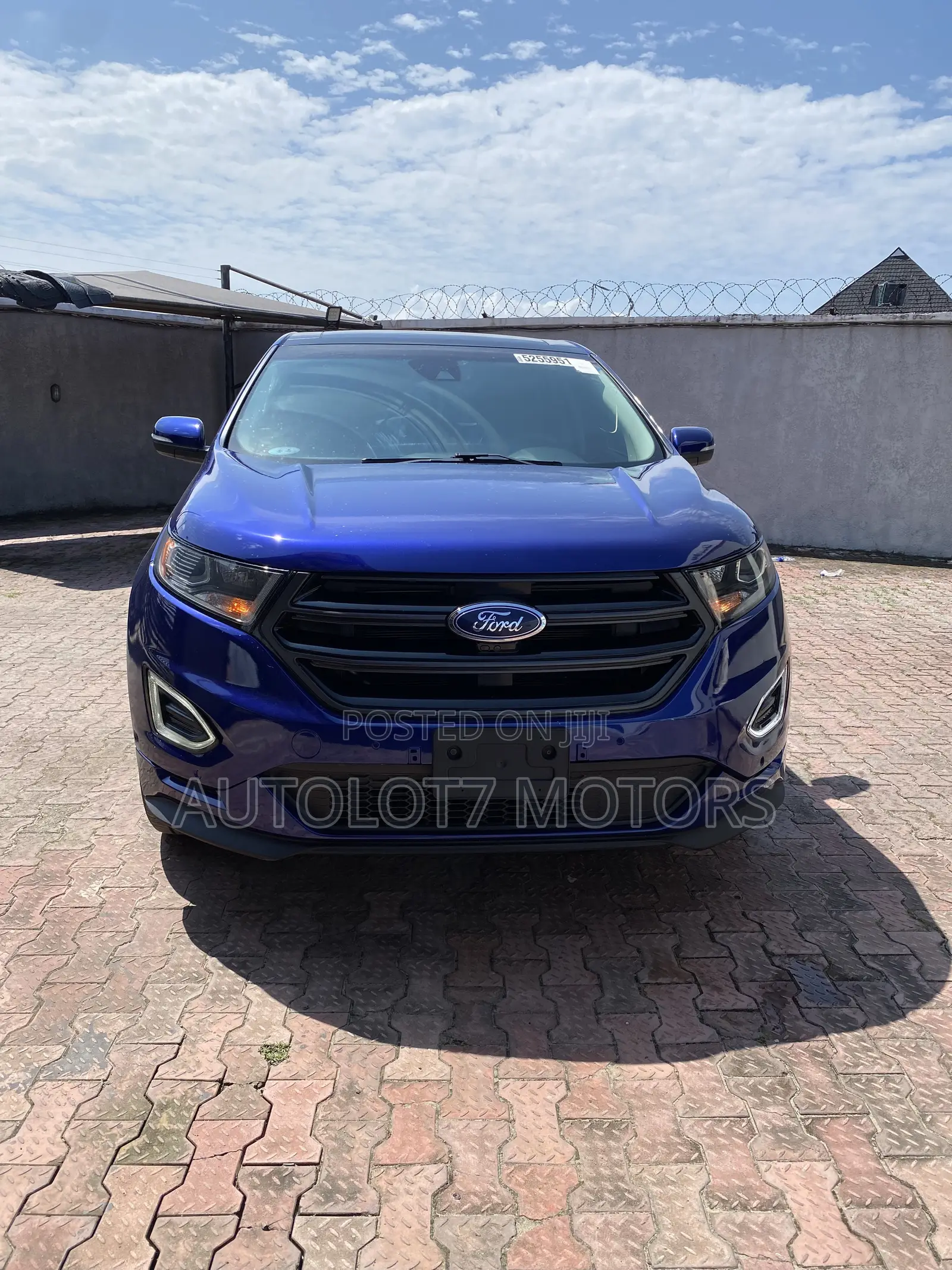 Ford Edge Sport 4dr SUV AWD (2.7L 6cyl Turbo 6A) 2015 Blue