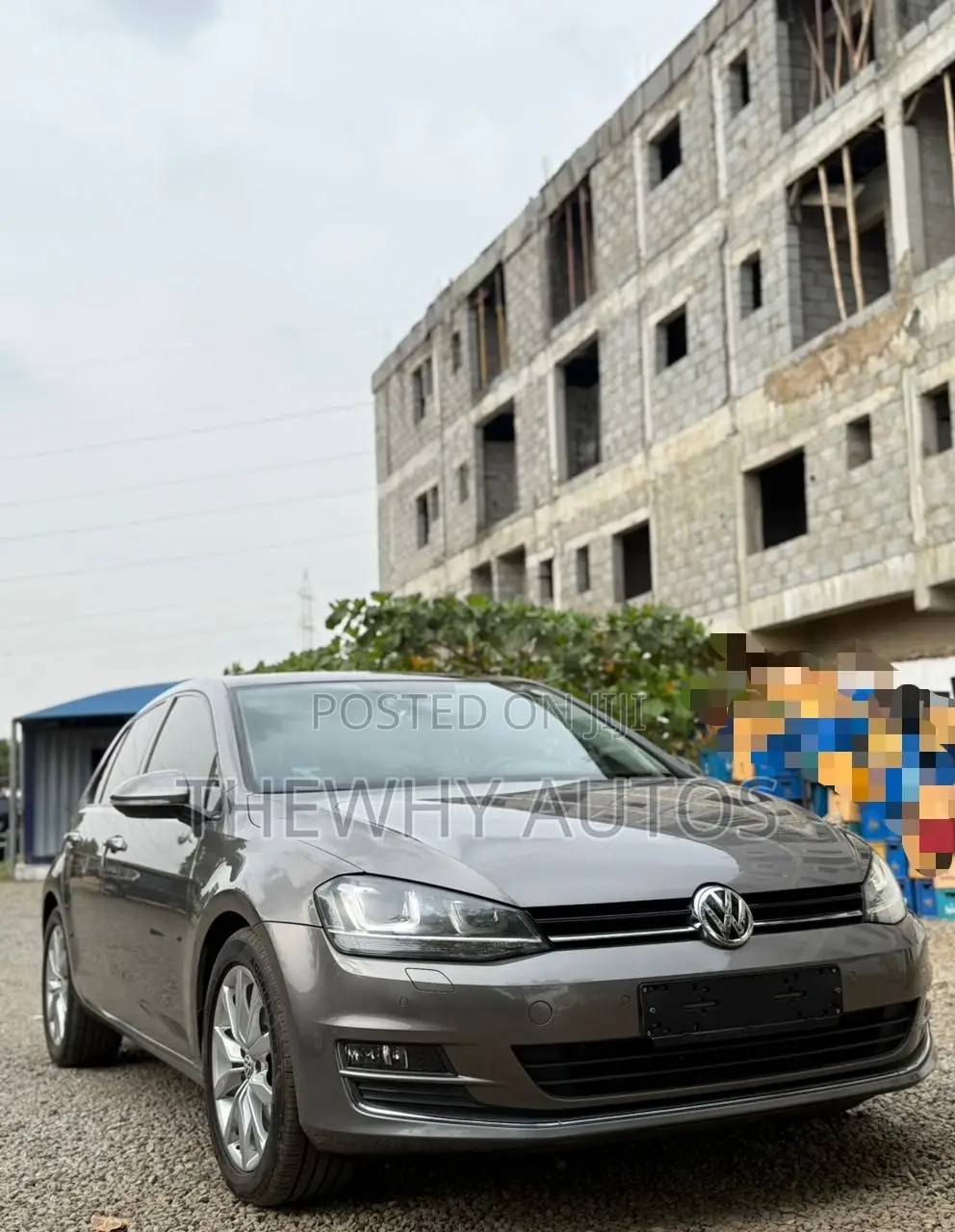 Volkswagen Golf TSI SEL 4-Door FWD 2017 Gray
