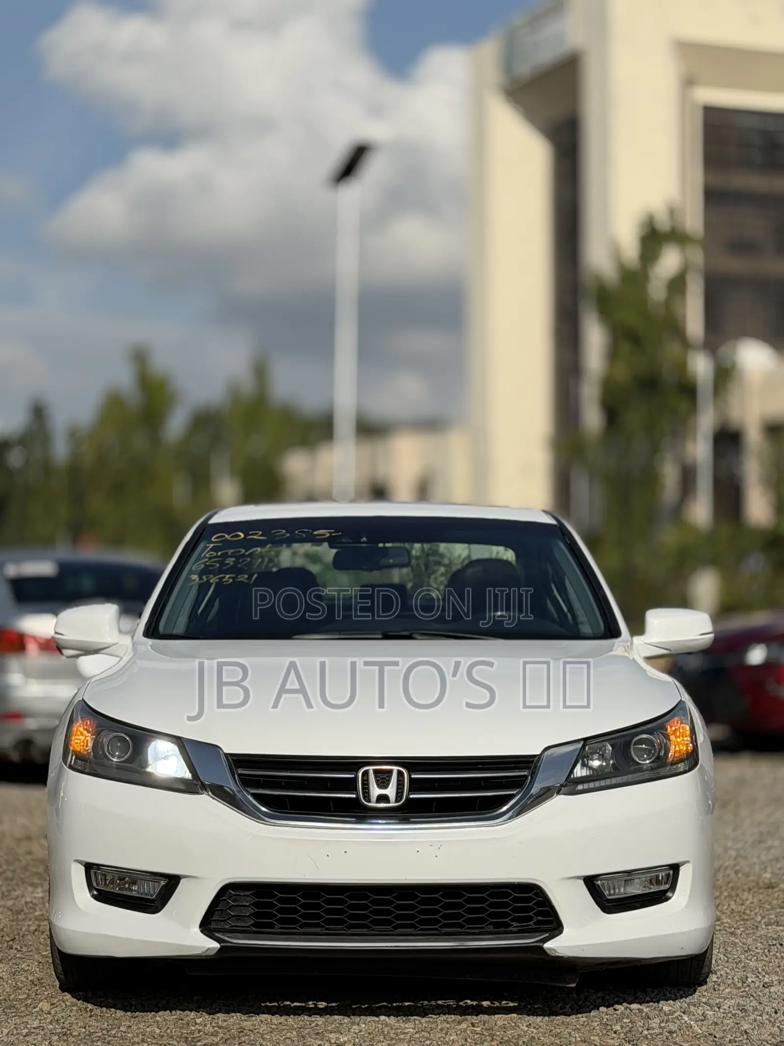 Honda Accord EX-L 4dr Sedan (2.4L 4cyl CVT) 2014 White