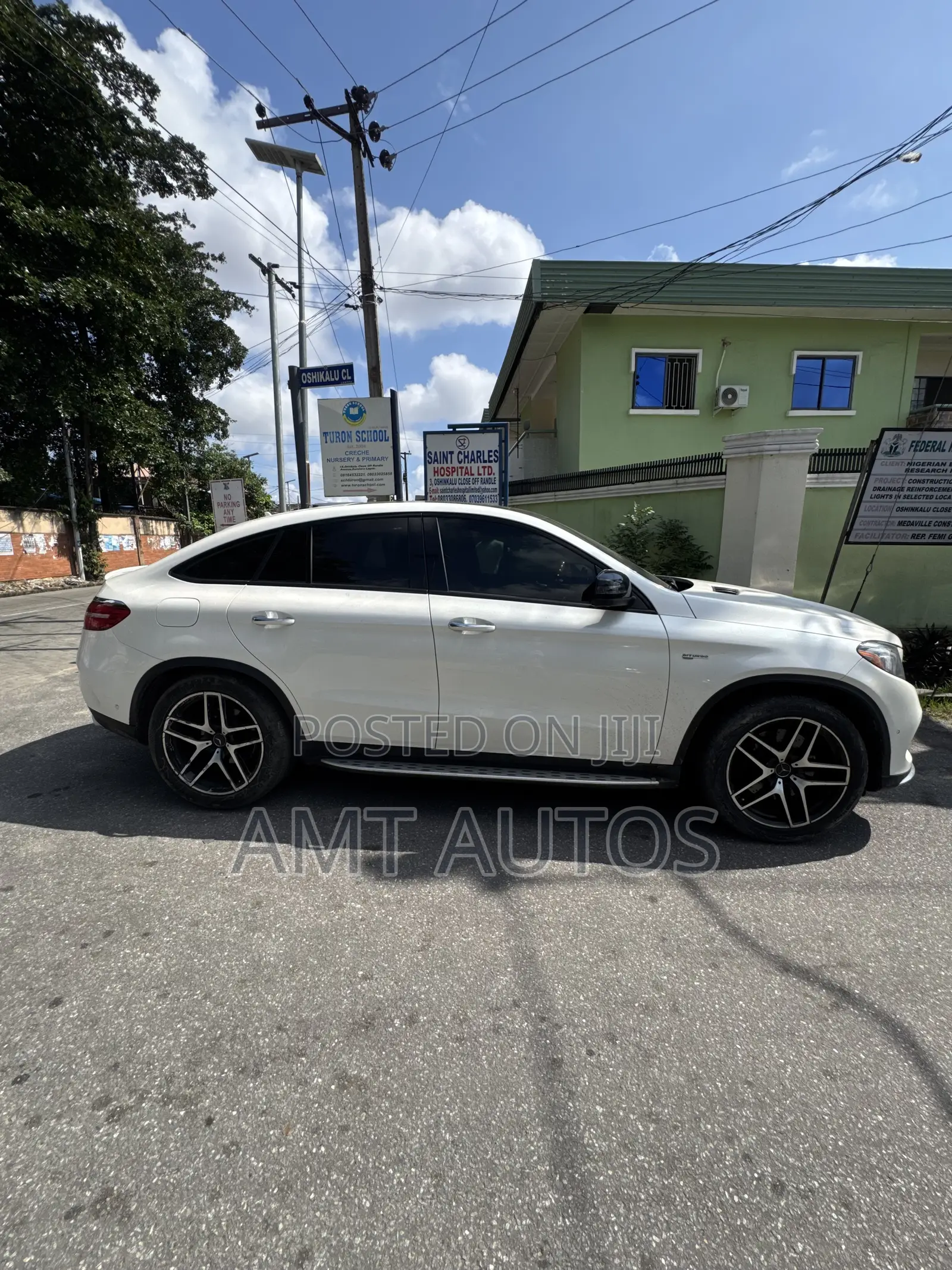 Mercedes-Benz GLE-Class AMG GLE 43 4MATIC 2017 White