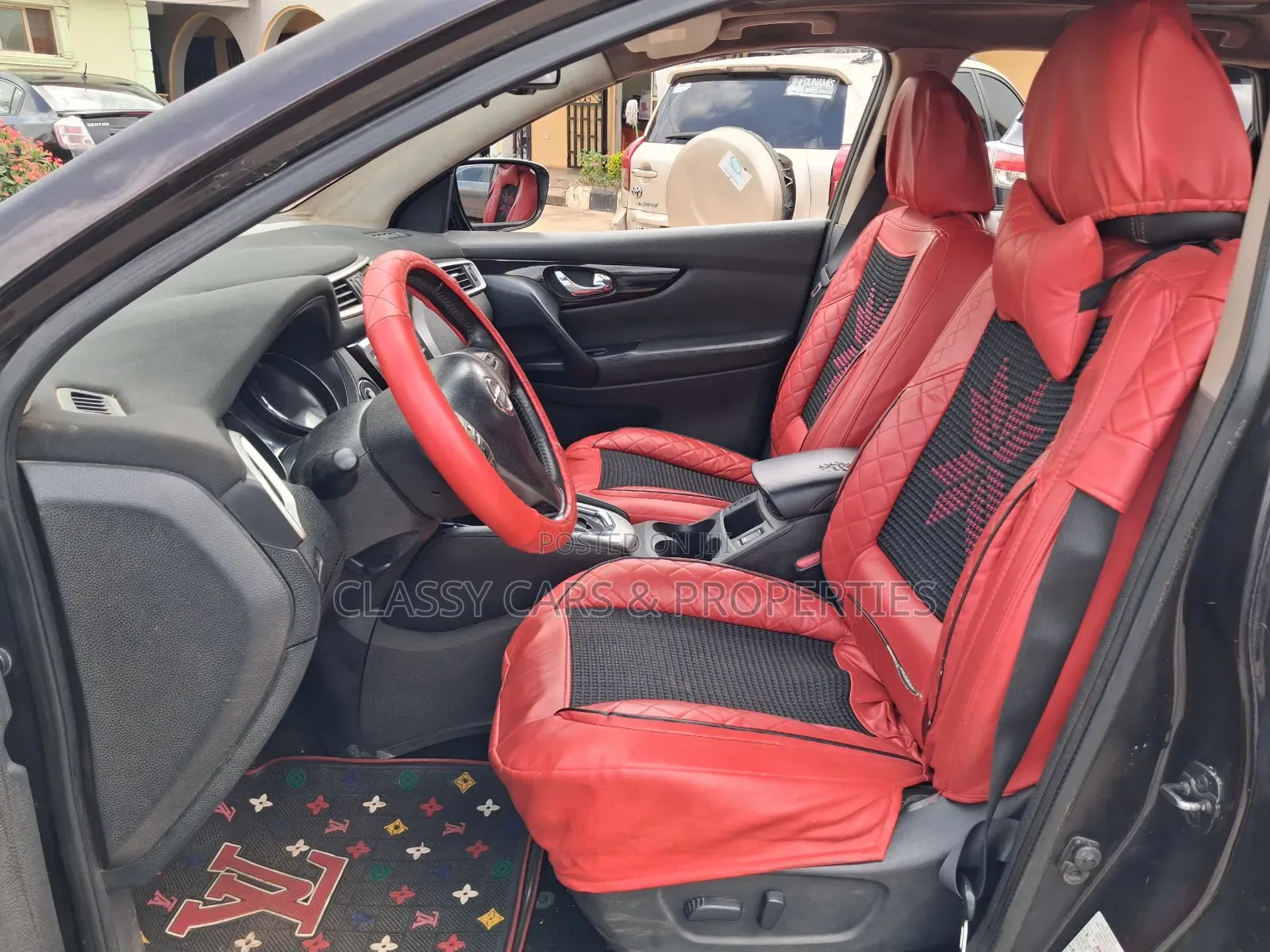 Nissan Qashqai 2017 Burgundy