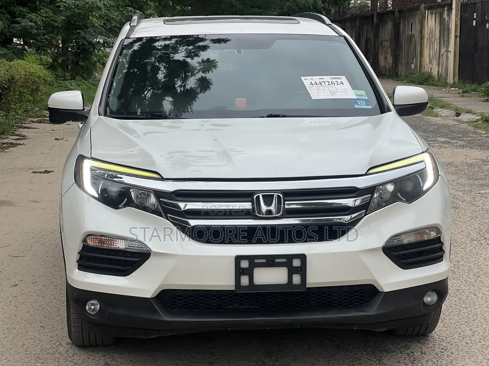 Honda Pilot Elite 4dr AWD (3.5L 6cyl 9A) 2017 White