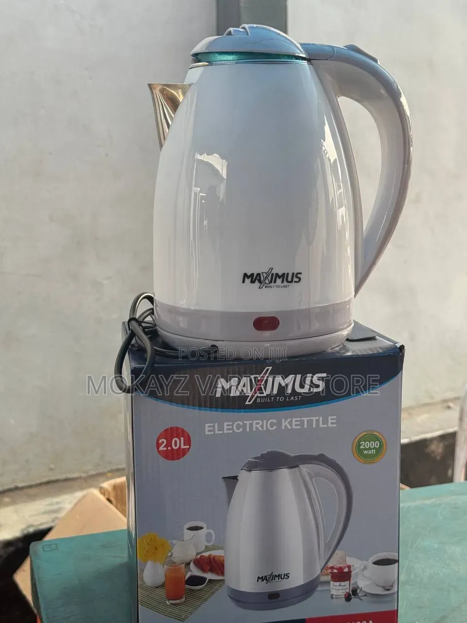 2ltr Maximus Electric Kettle (2000watt)