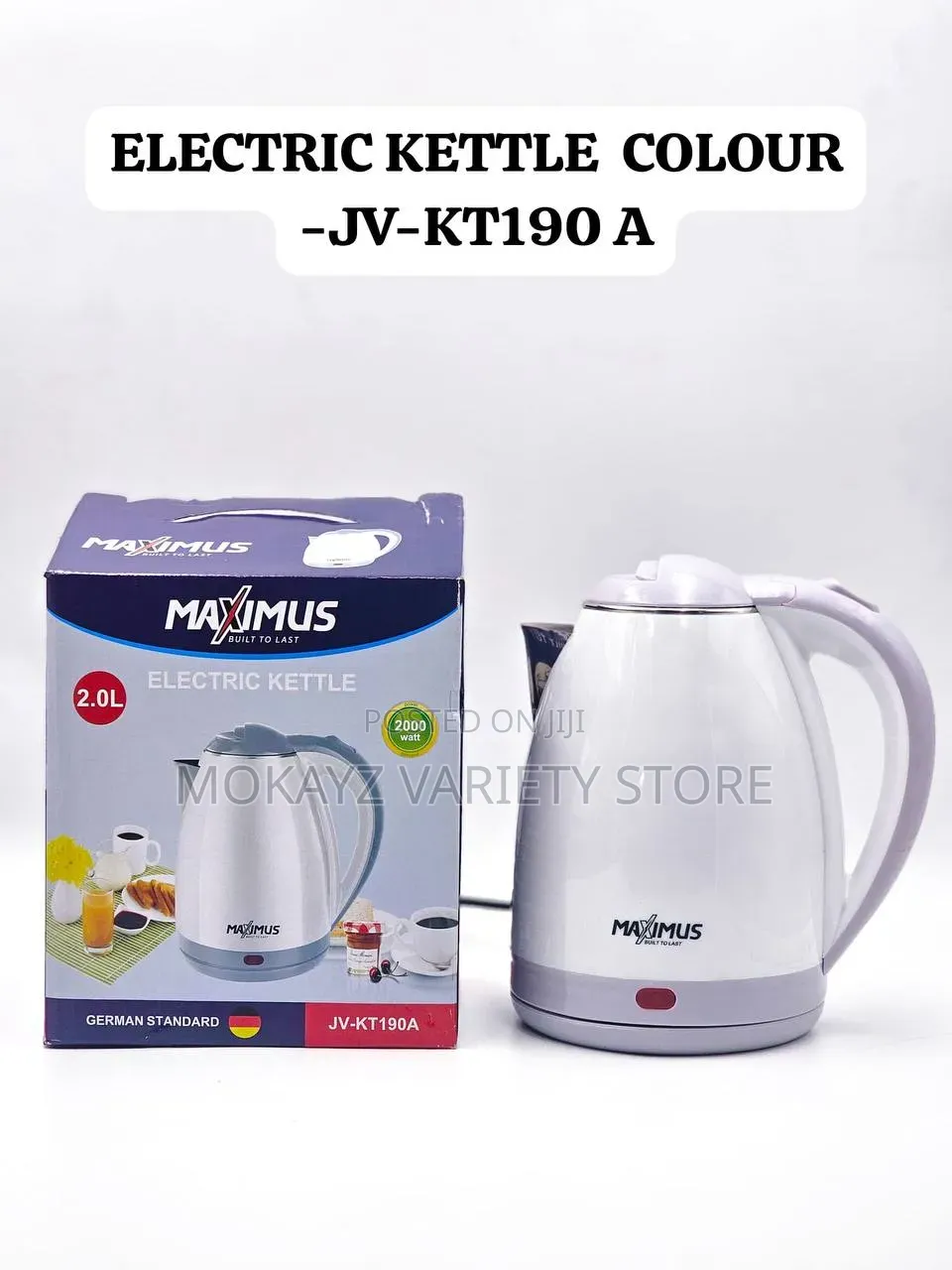 2ltr Maximus Electric Kettle (2000watt)