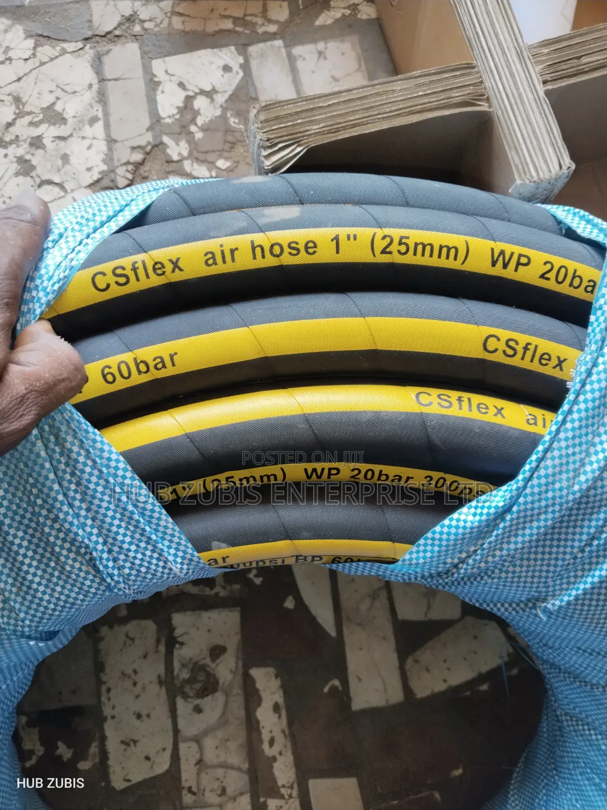 1" Air Hose (50 Meters) Roll