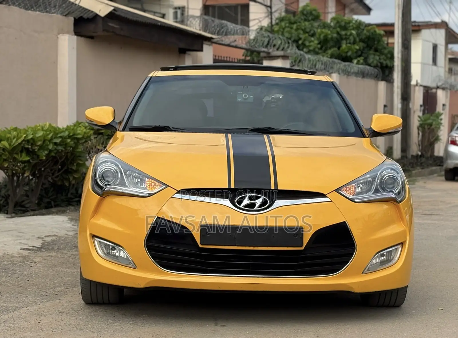 Hyundai Veloster Automatic 2012 Yellow